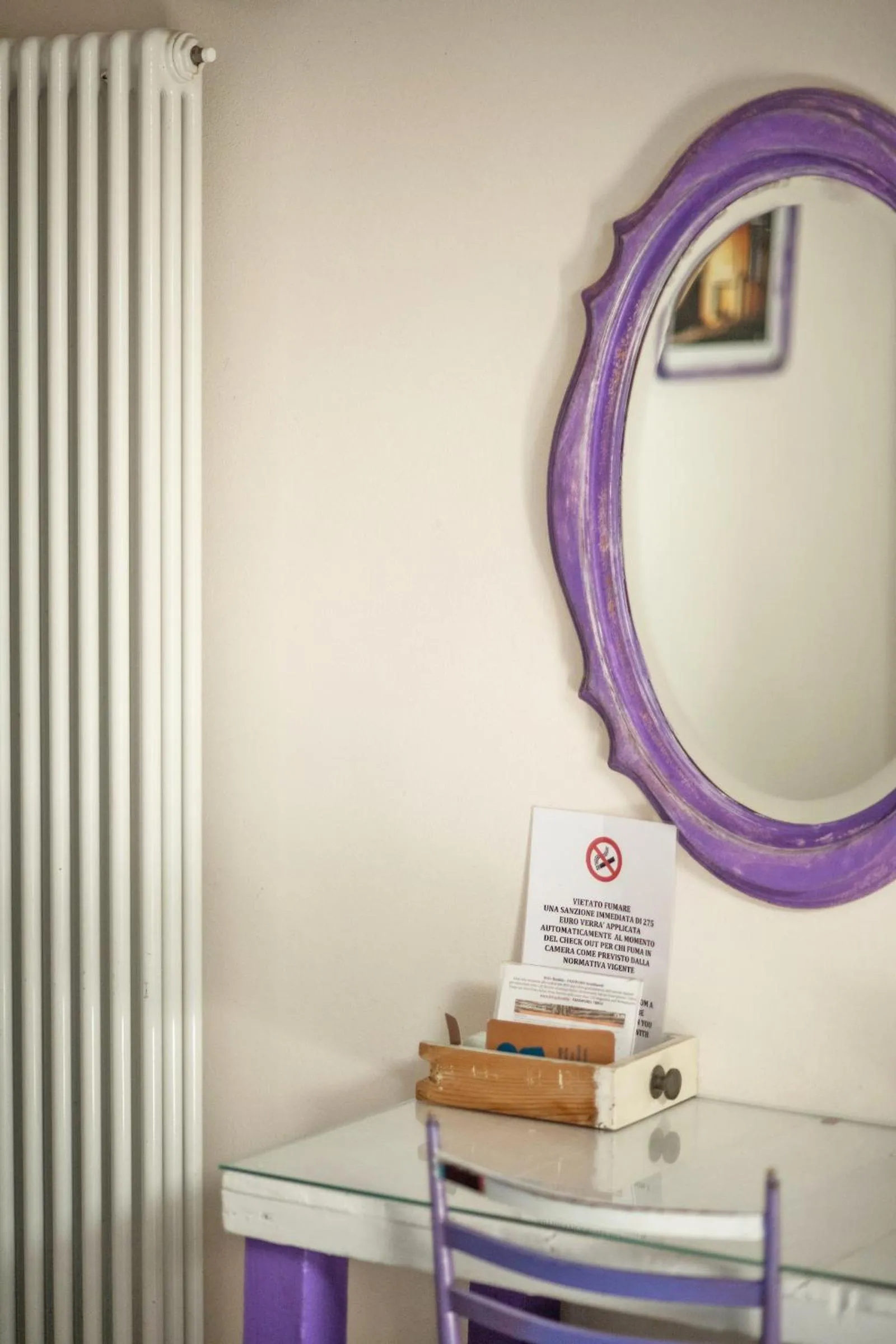 Decorative detail in Agriturismo Beatilla