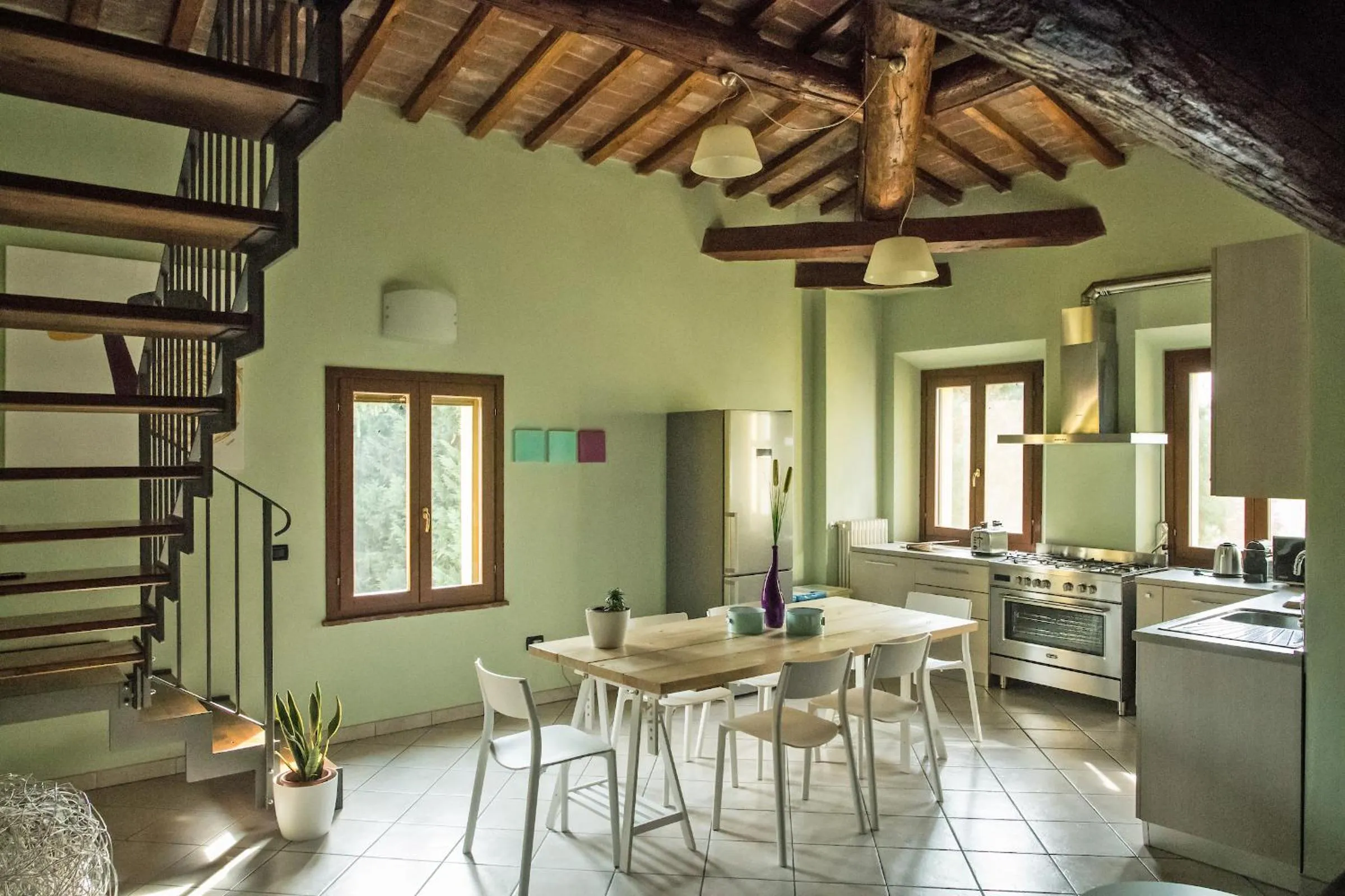 Kitchen or kitchenette in Agriturismo Beatilla