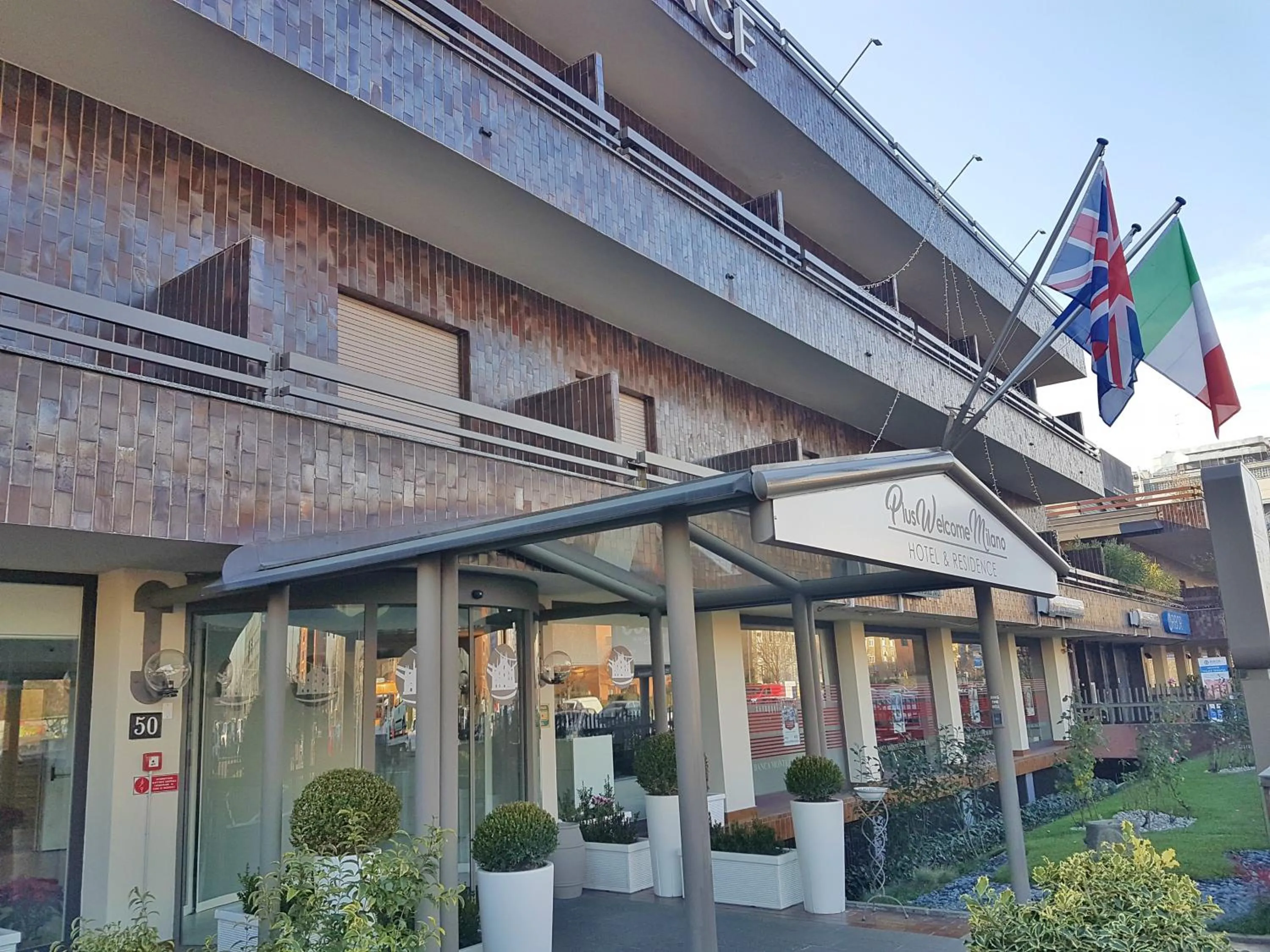 Facade/entrance in Plus Welcome Milano