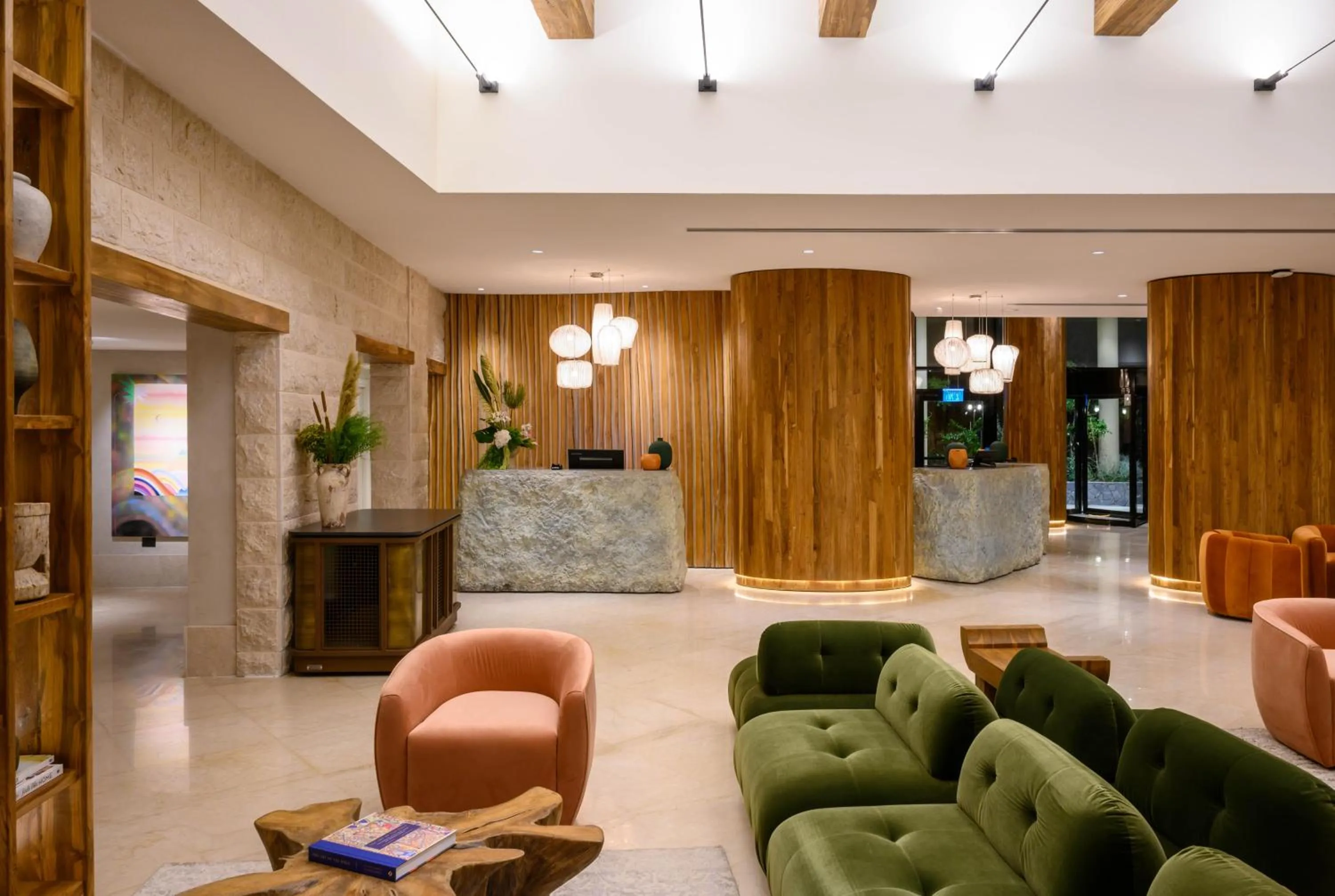 Lobby or reception in Hotel Canaan - Fattal Limited Edition