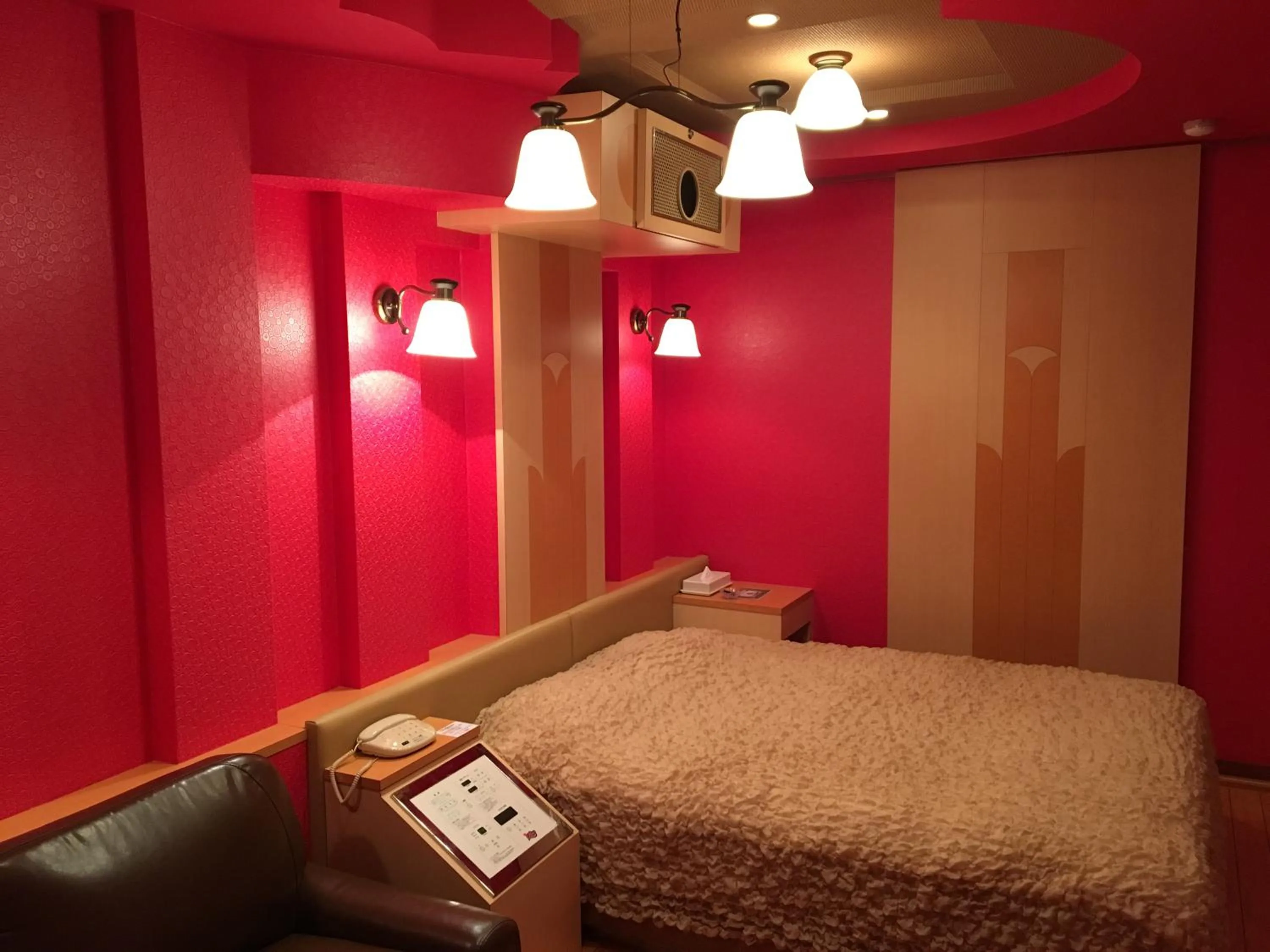 Bed in Hotel Charbon (Adult Only)