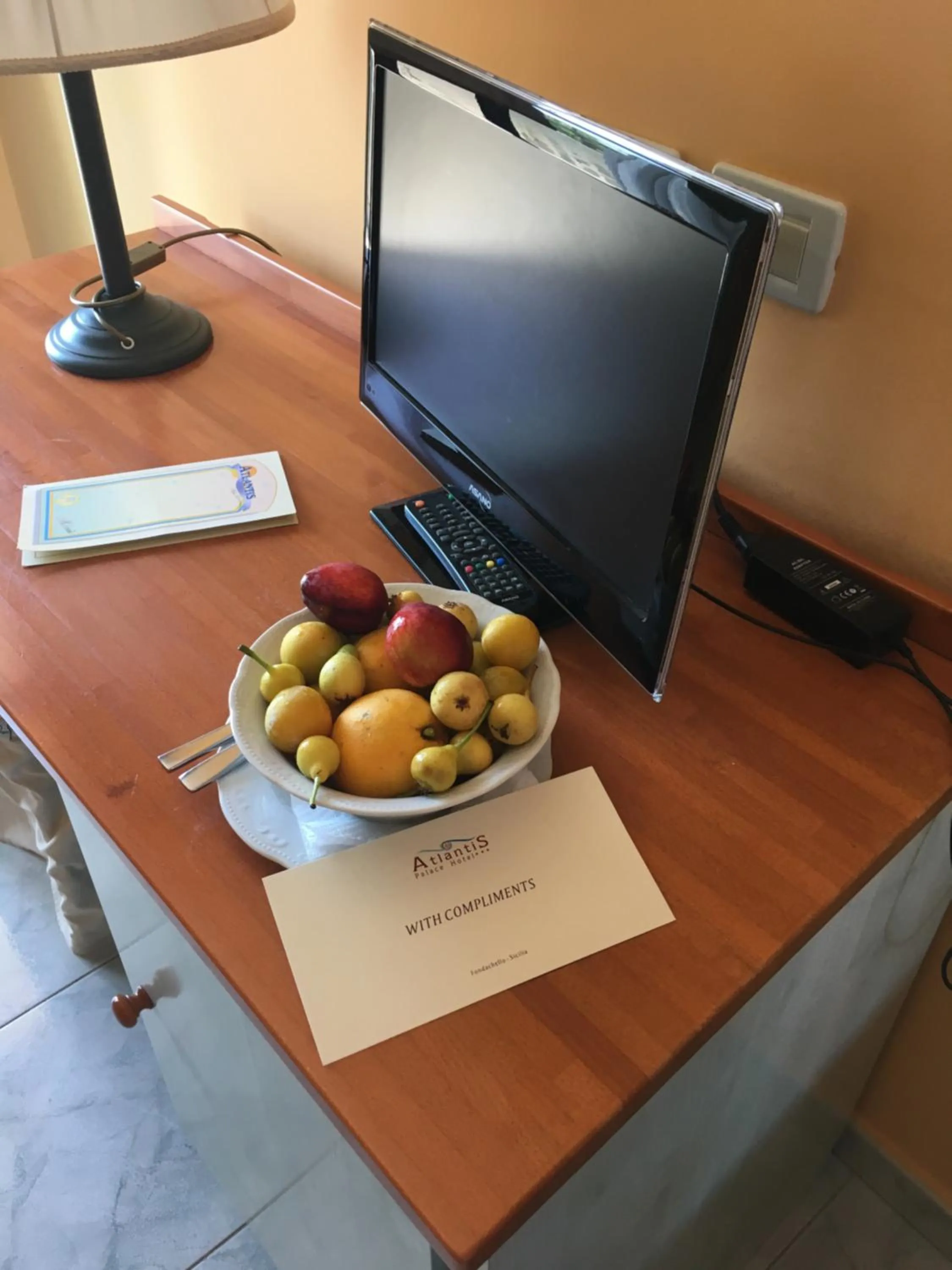 Food and drinks in Atlantis Palace Hotel