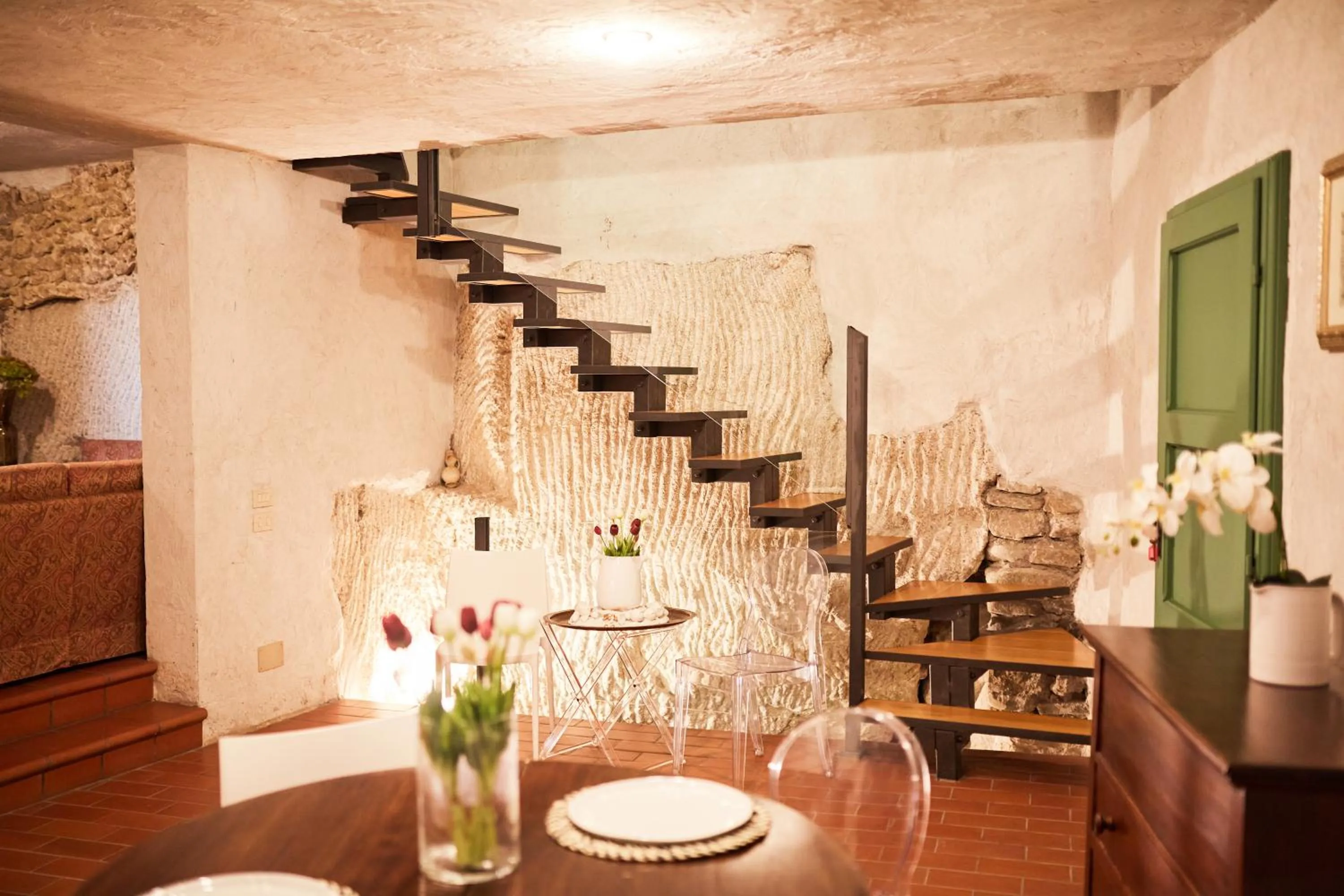 Living room in Albergo La Rocca