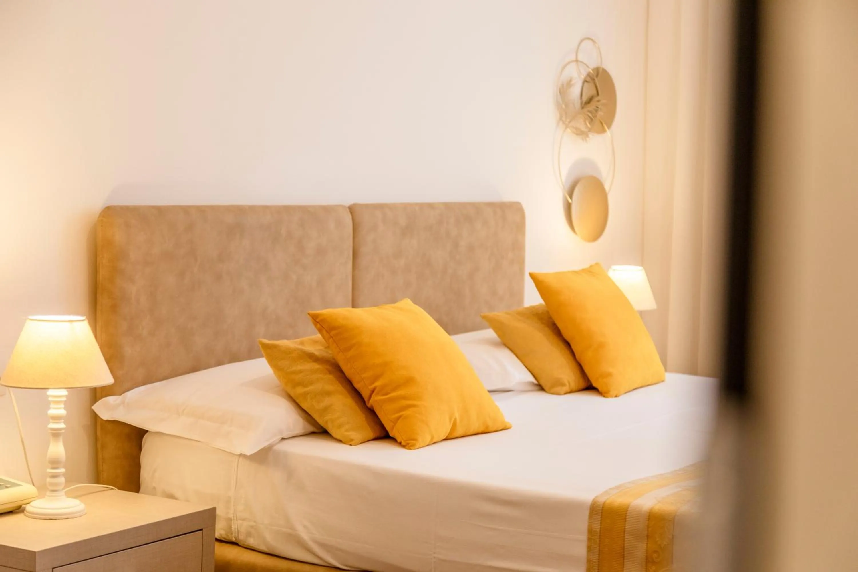 Bed in Albergo La Rocca