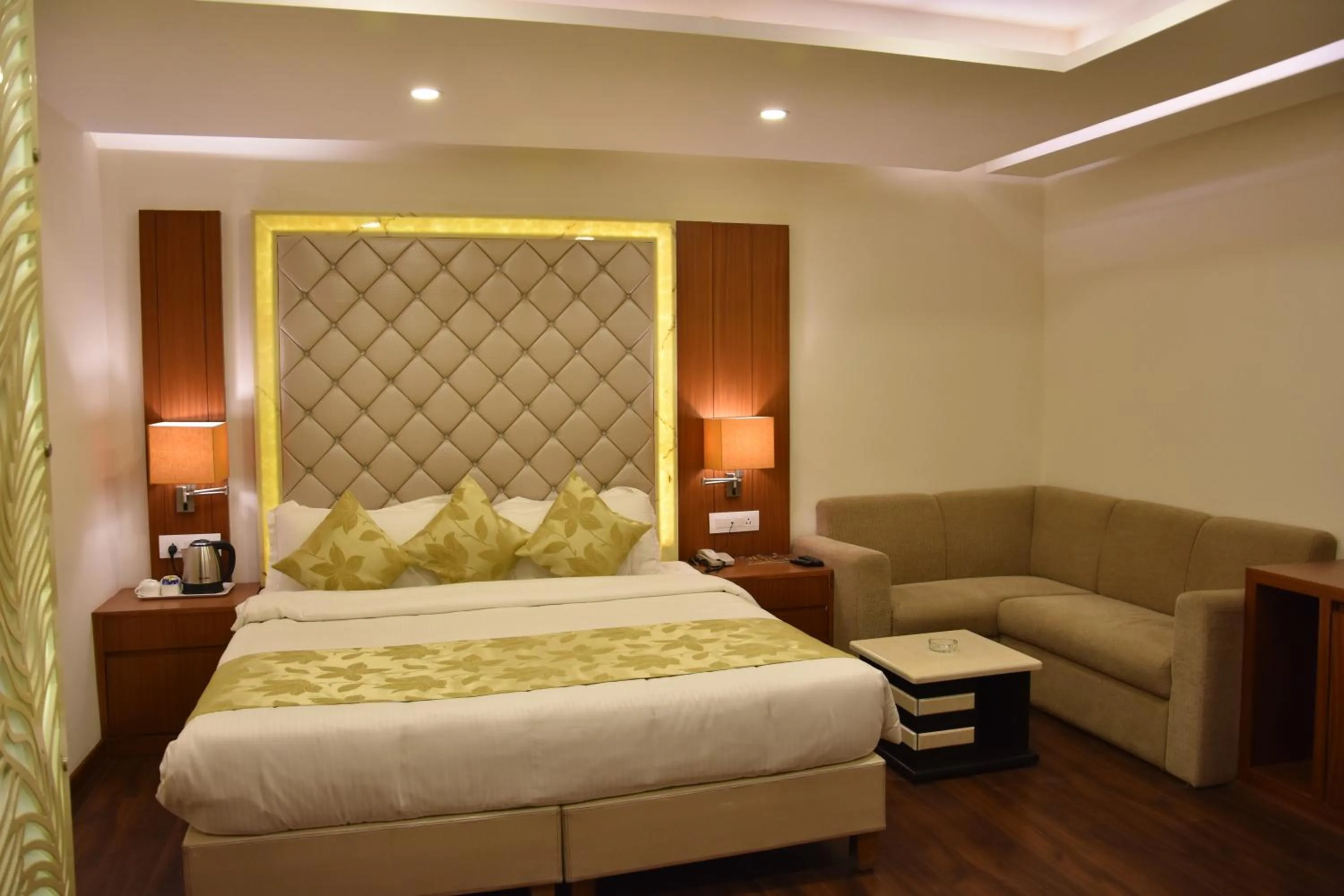 Bed in Hotel Meadows