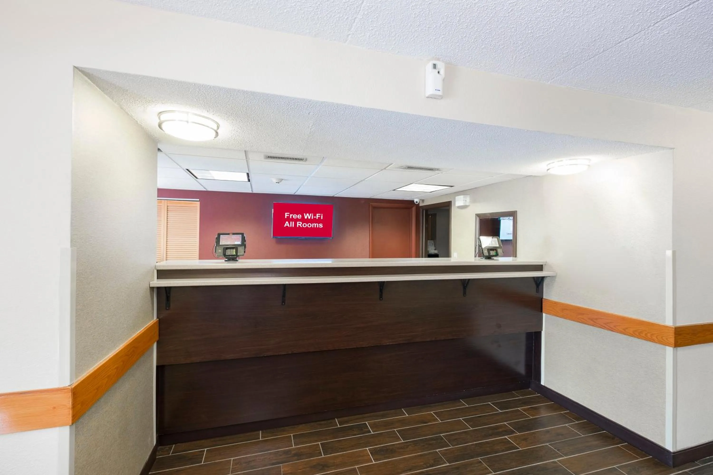 Lobby or reception in Red Roof Inn Columbus - Ohio State Fairgrounds