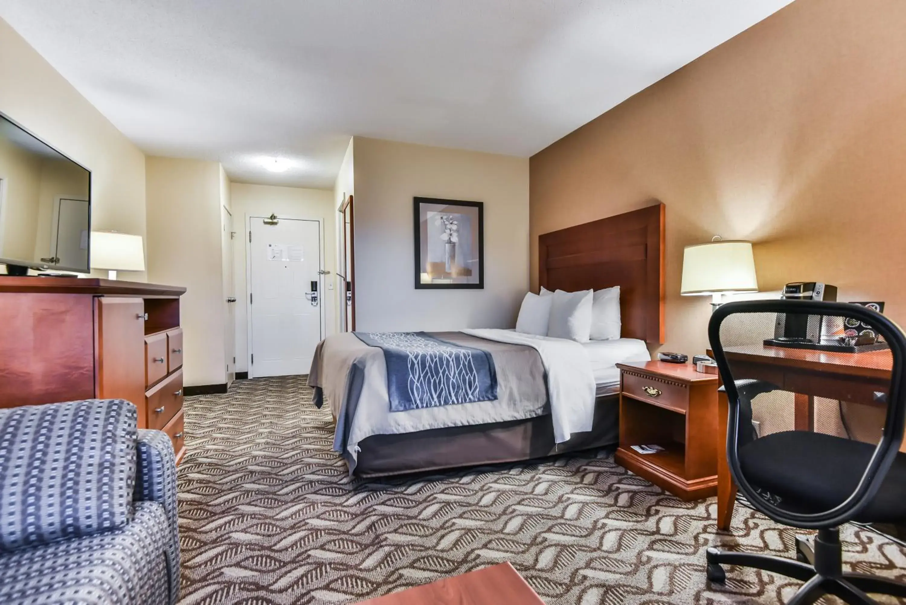 Queen Room - Accessible/Ground Floor/Pet Friendly/Non-Smoking in Comfort Inn & Suites Ambassador Bridge Queen Room - Accessible/Ground Floor/Pet Friendly/Non-Smoking in Comfort Inn & Suites Ambassador Bridge