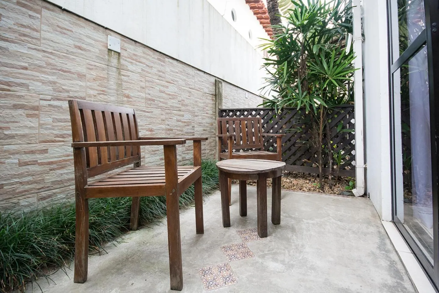 Patio in Hotel Ilhas da Grécia