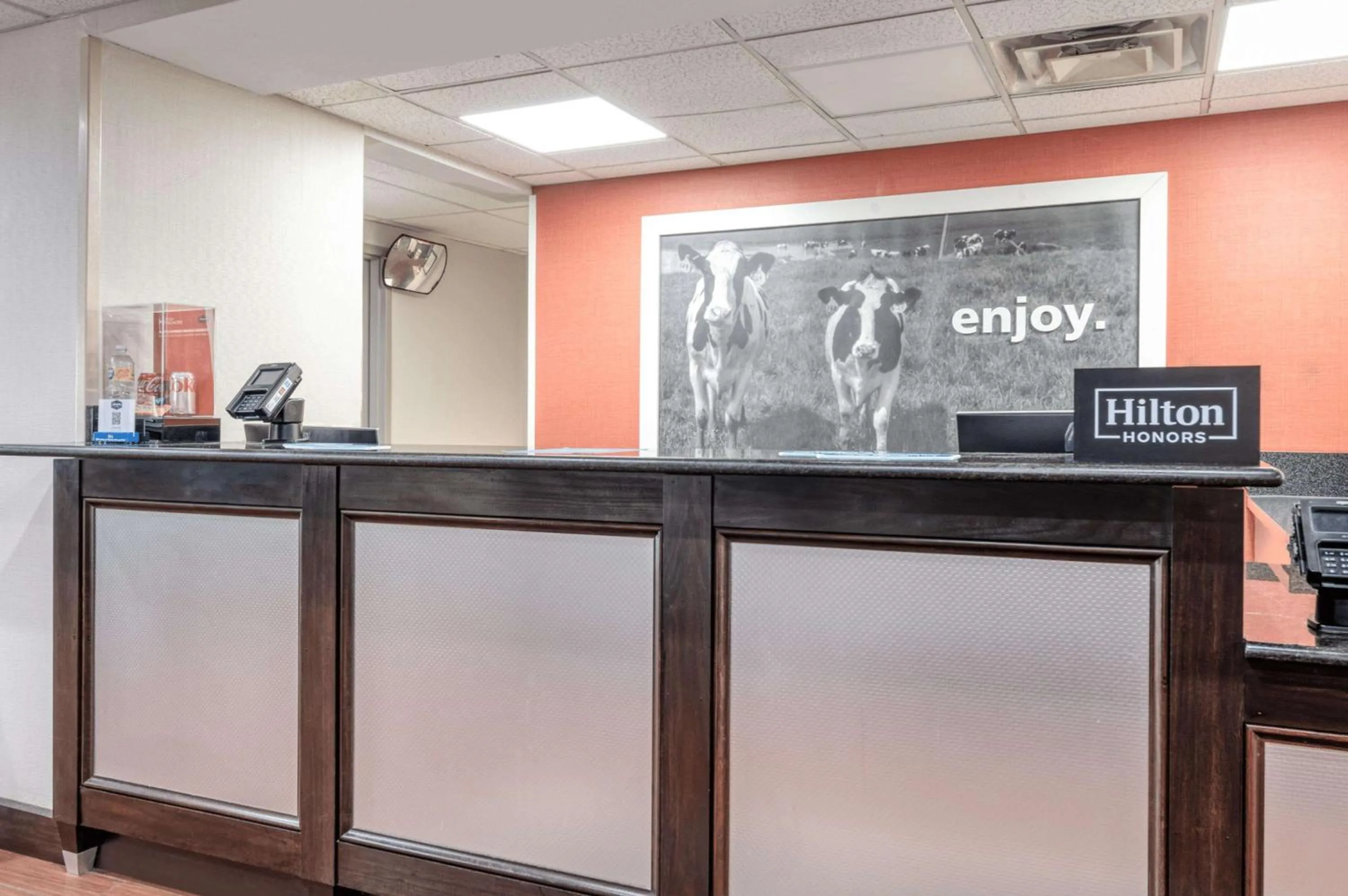 Lobby or reception in Hampton Inn by Hilton Washington Court House
