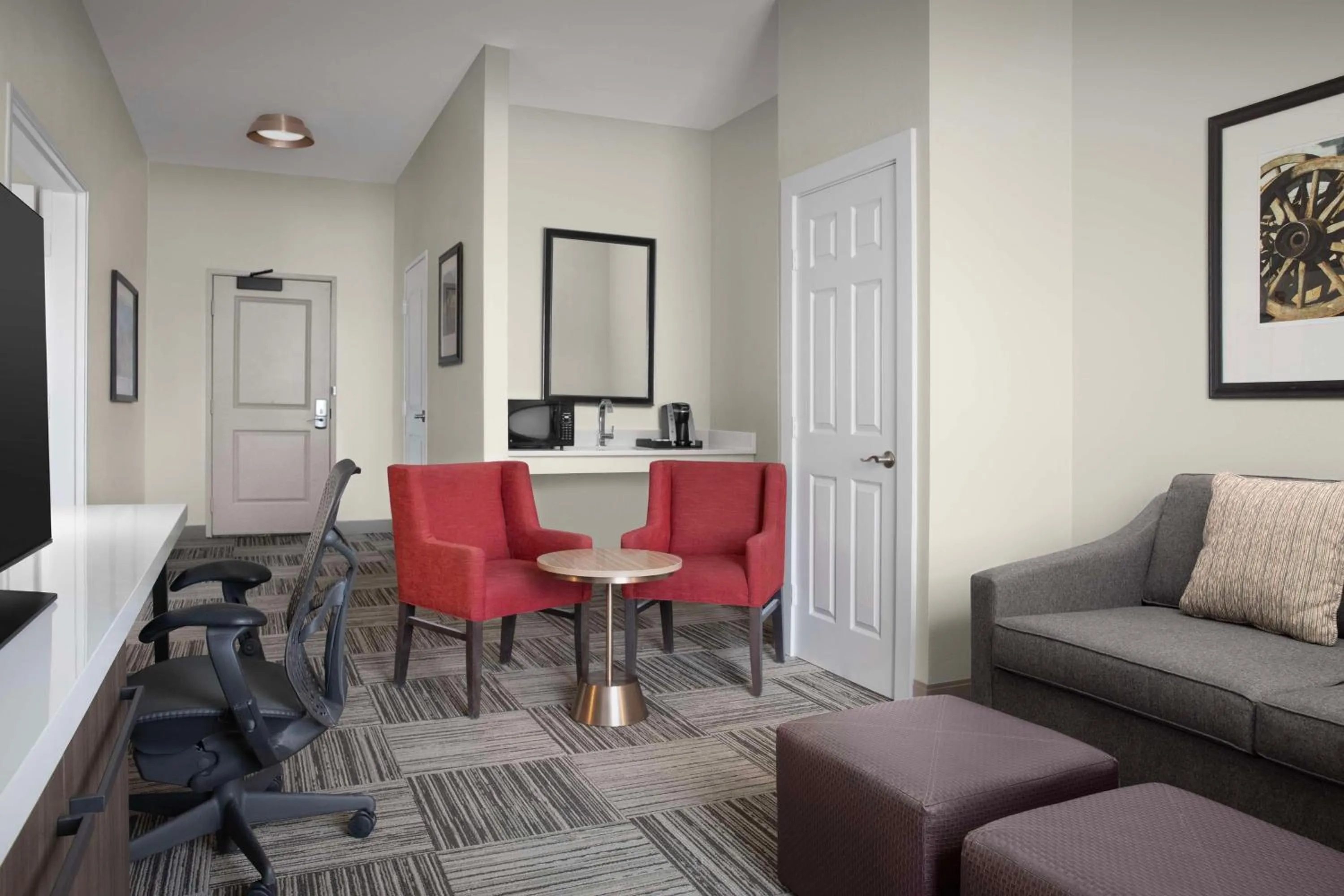 Living room in Hilton Garden Inn Granbury