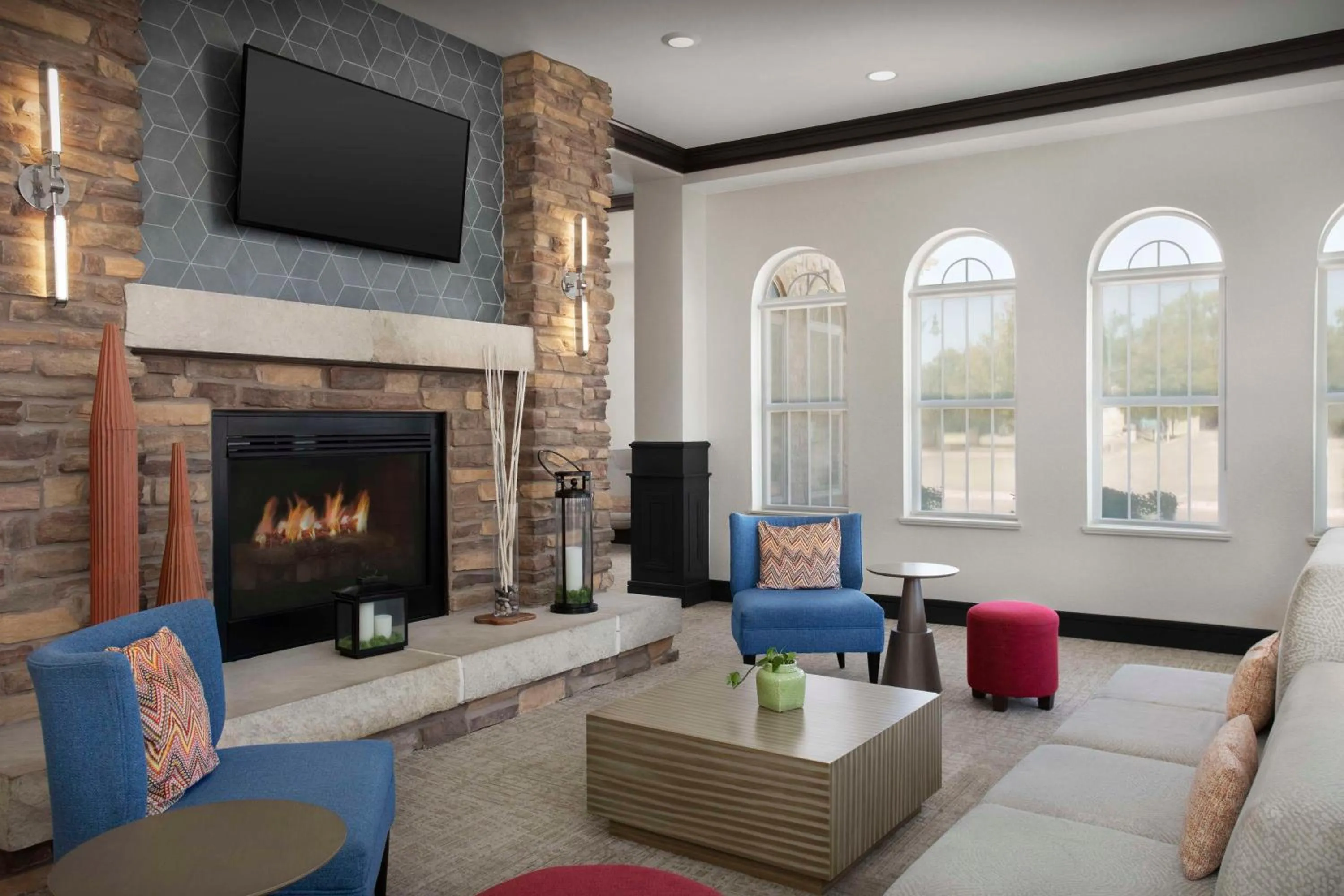 Lobby or reception in Hilton Garden Inn Granbury