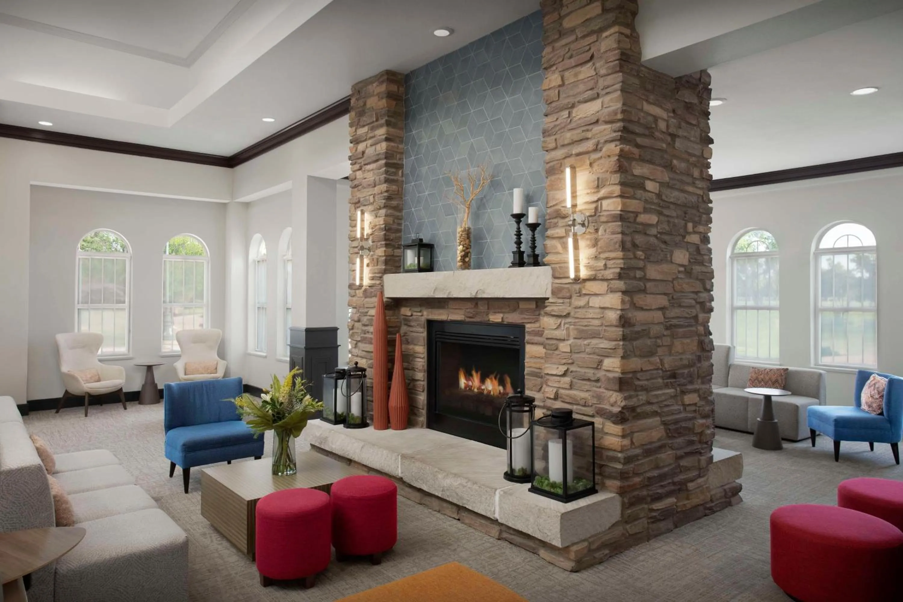 Lobby or reception in Hilton Garden Inn Granbury