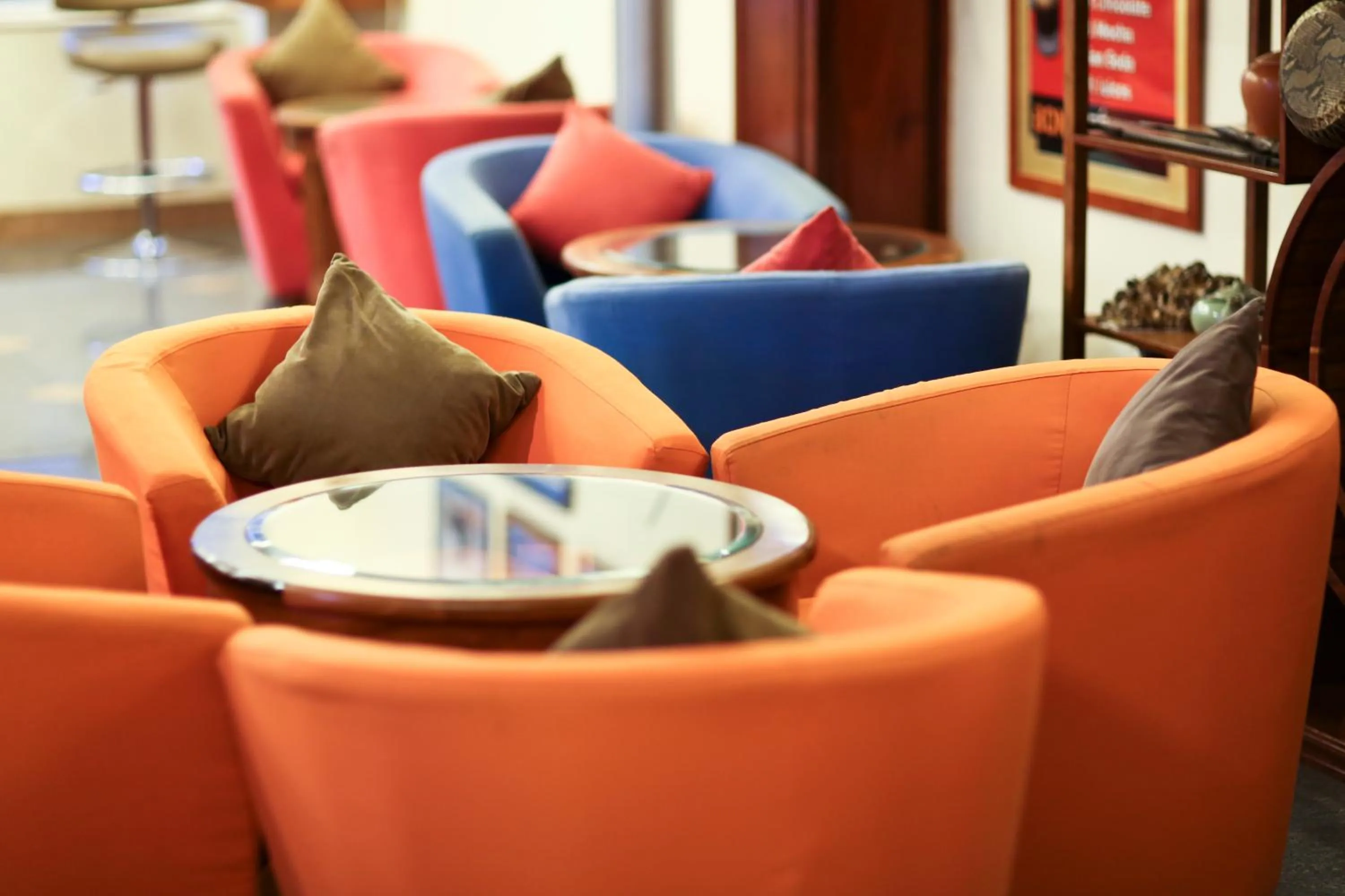 Lobby or reception in Golden House International Hotel