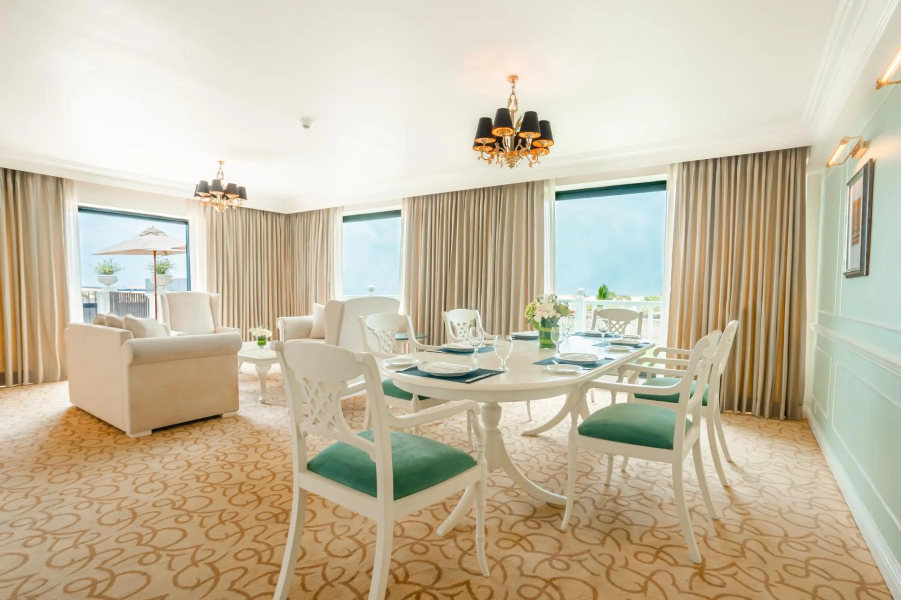 Living room in The Kingsbury Colombo