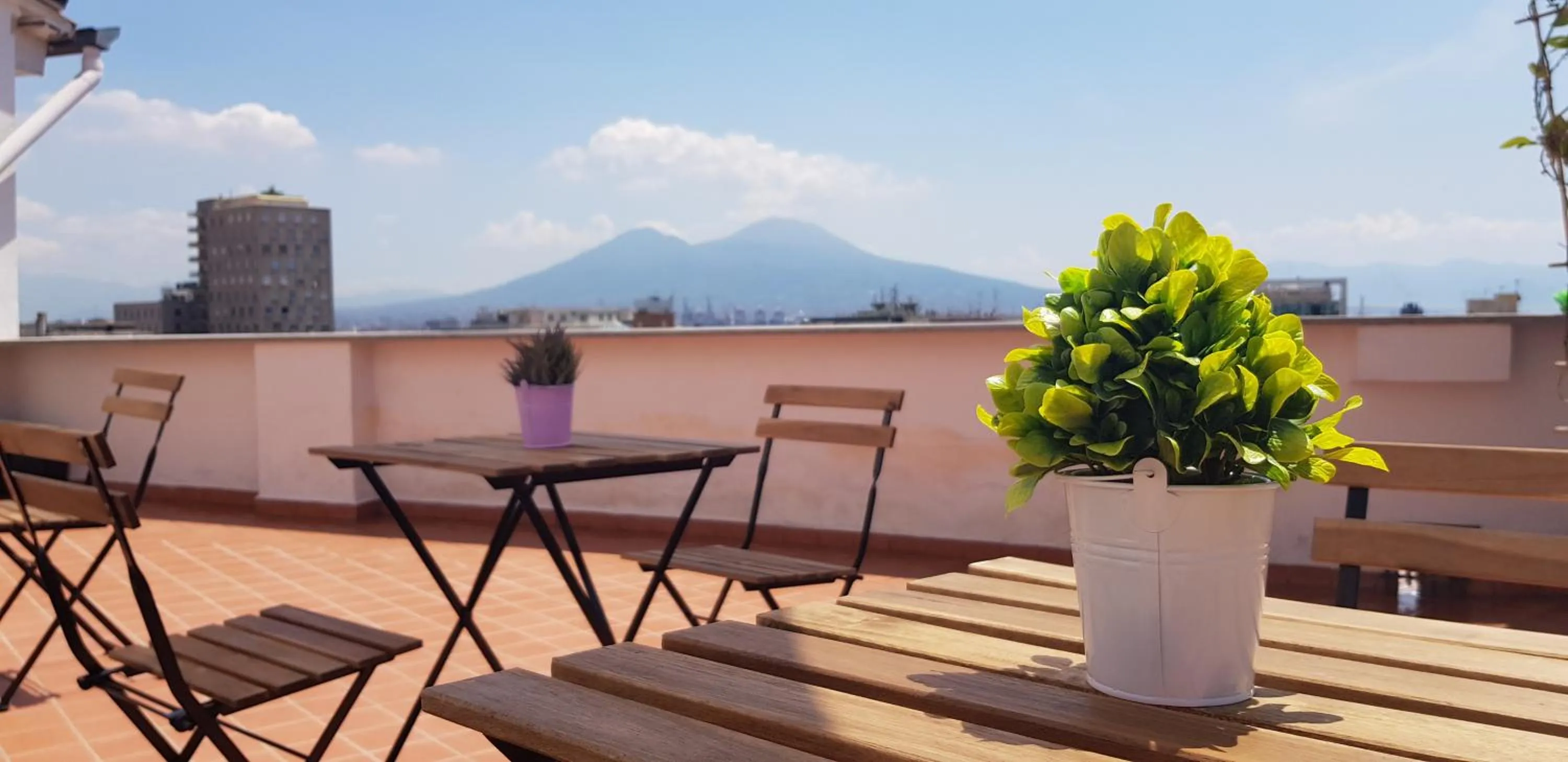 Balcony/Terrace in "Panoramic Terrazza - Napoli"
