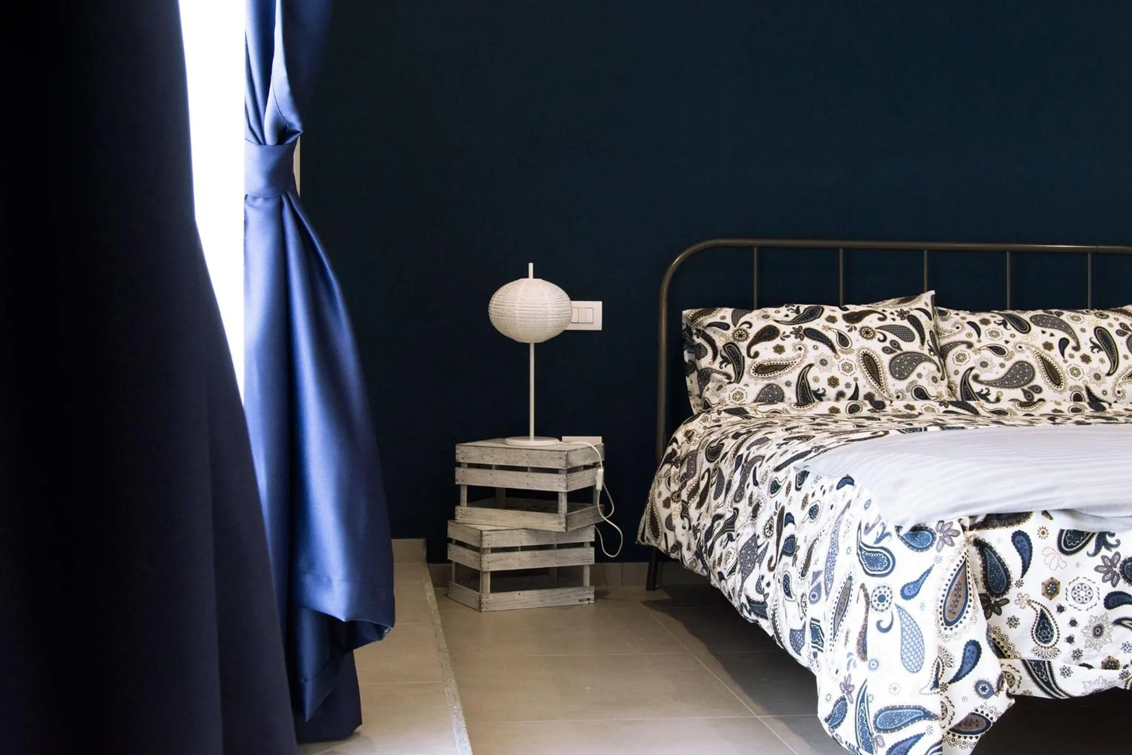 Bed in "Panoramic Terrazza - Napoli"