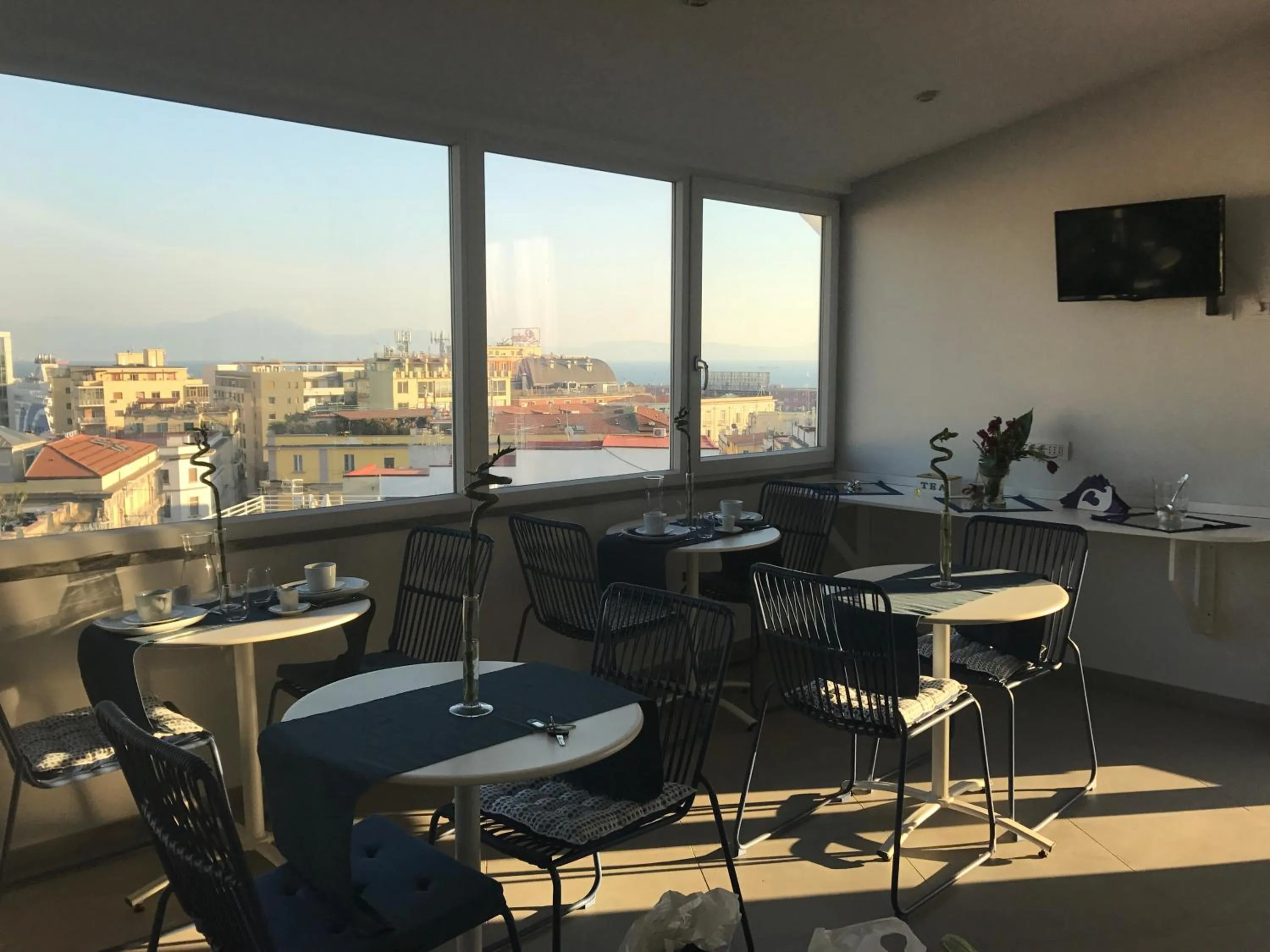 Lounge or bar in "Panoramic Terrazza - Napoli"