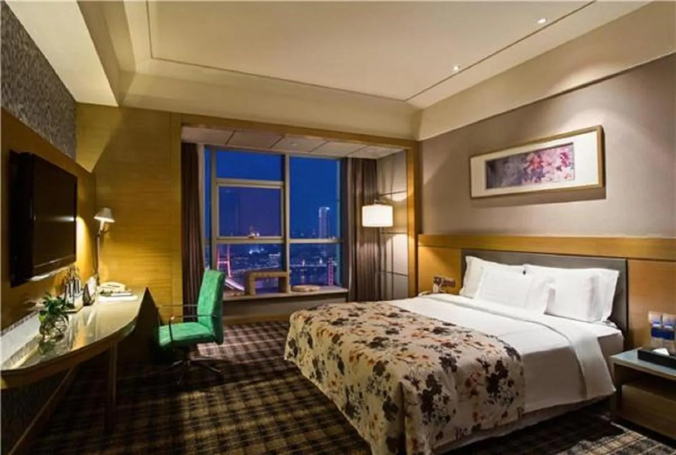 Bed in Grand Skylight International Hotel Nanchang Ganjiang North Road