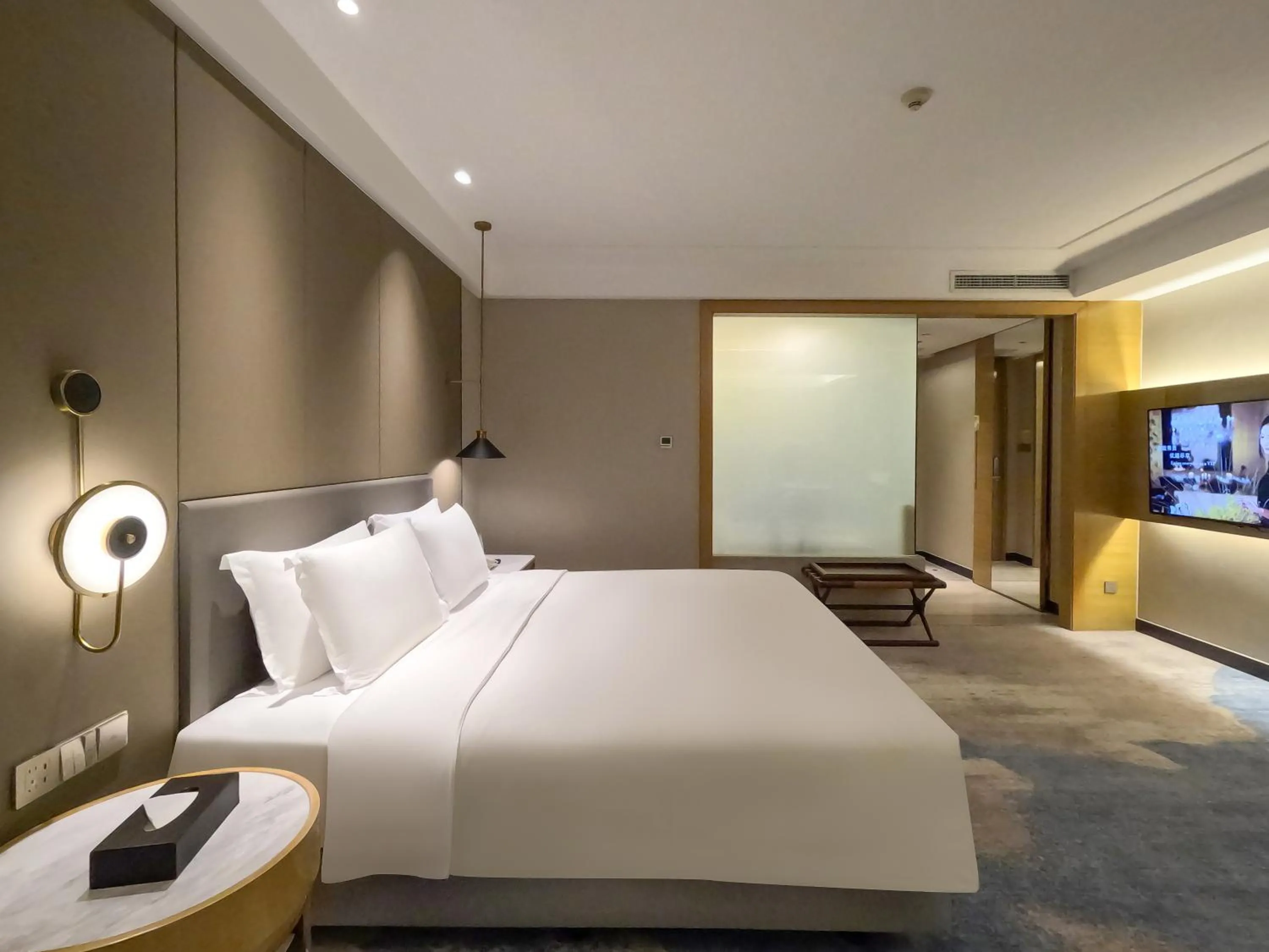 Bed in Grand Skylight International Hotel Nanchang Ganjiang North Road