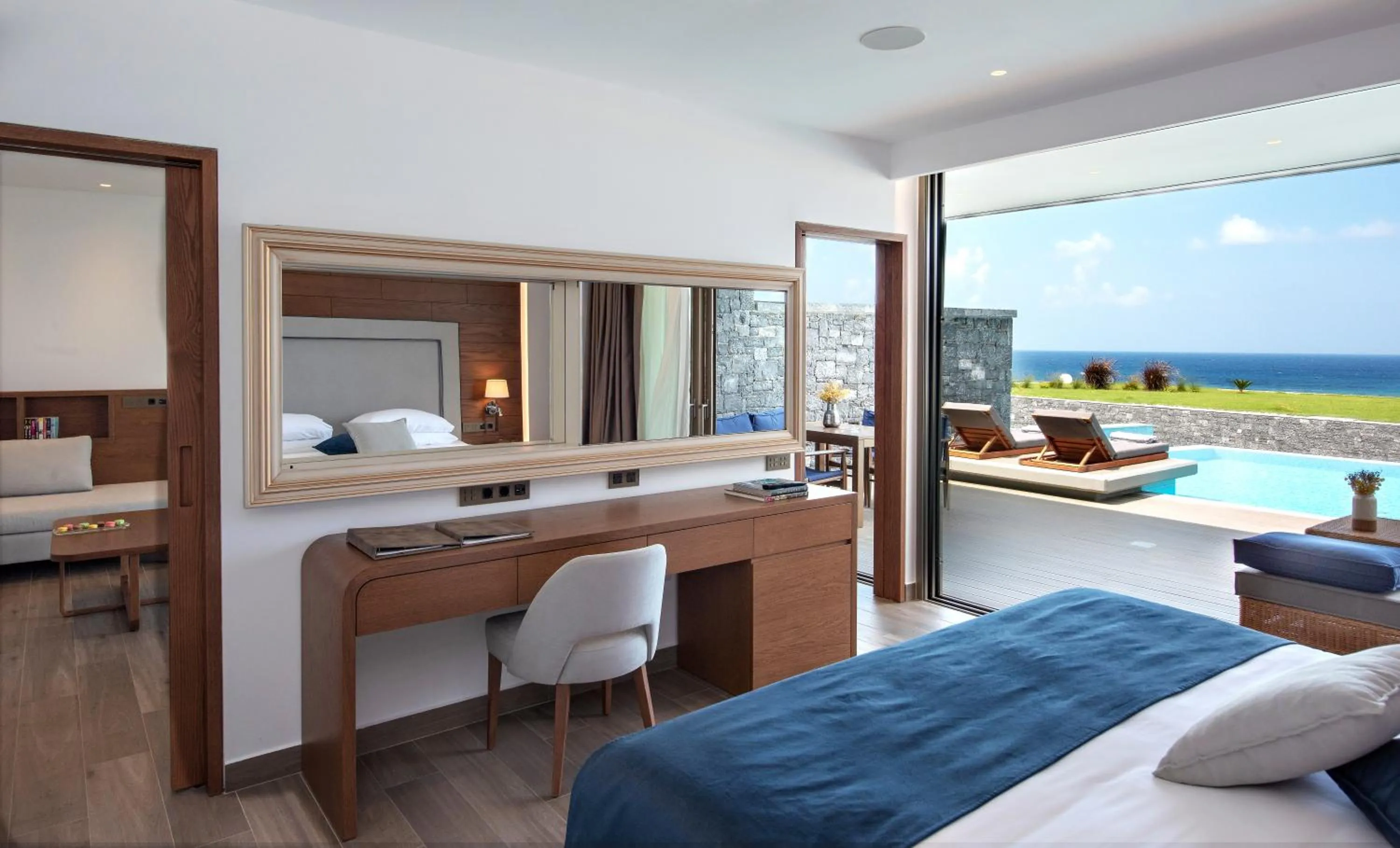 View (from property/room), Bed in Nana Princess Suites Villas & Spa