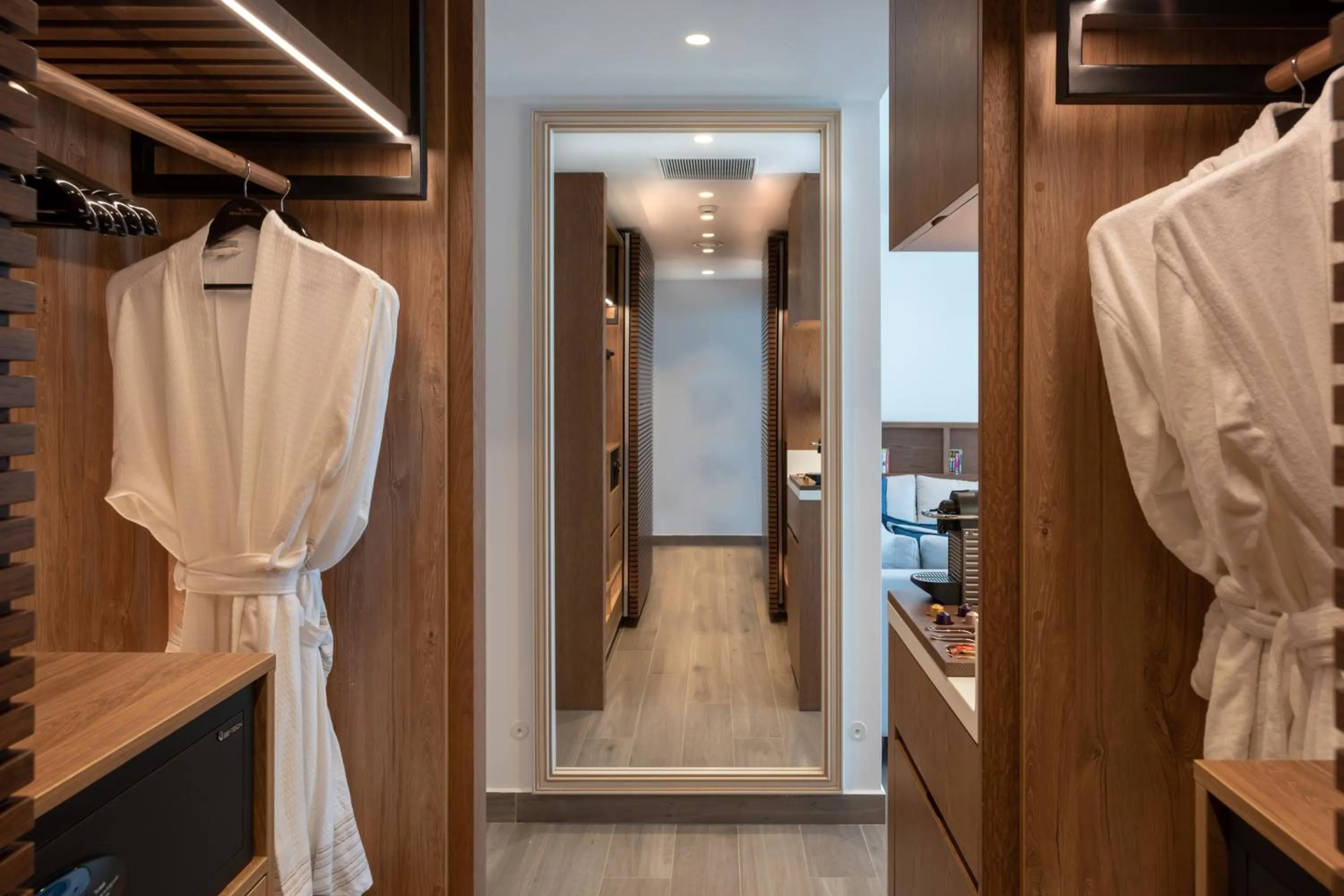 wardrobe in Nana Princess Suites Villas & Spa