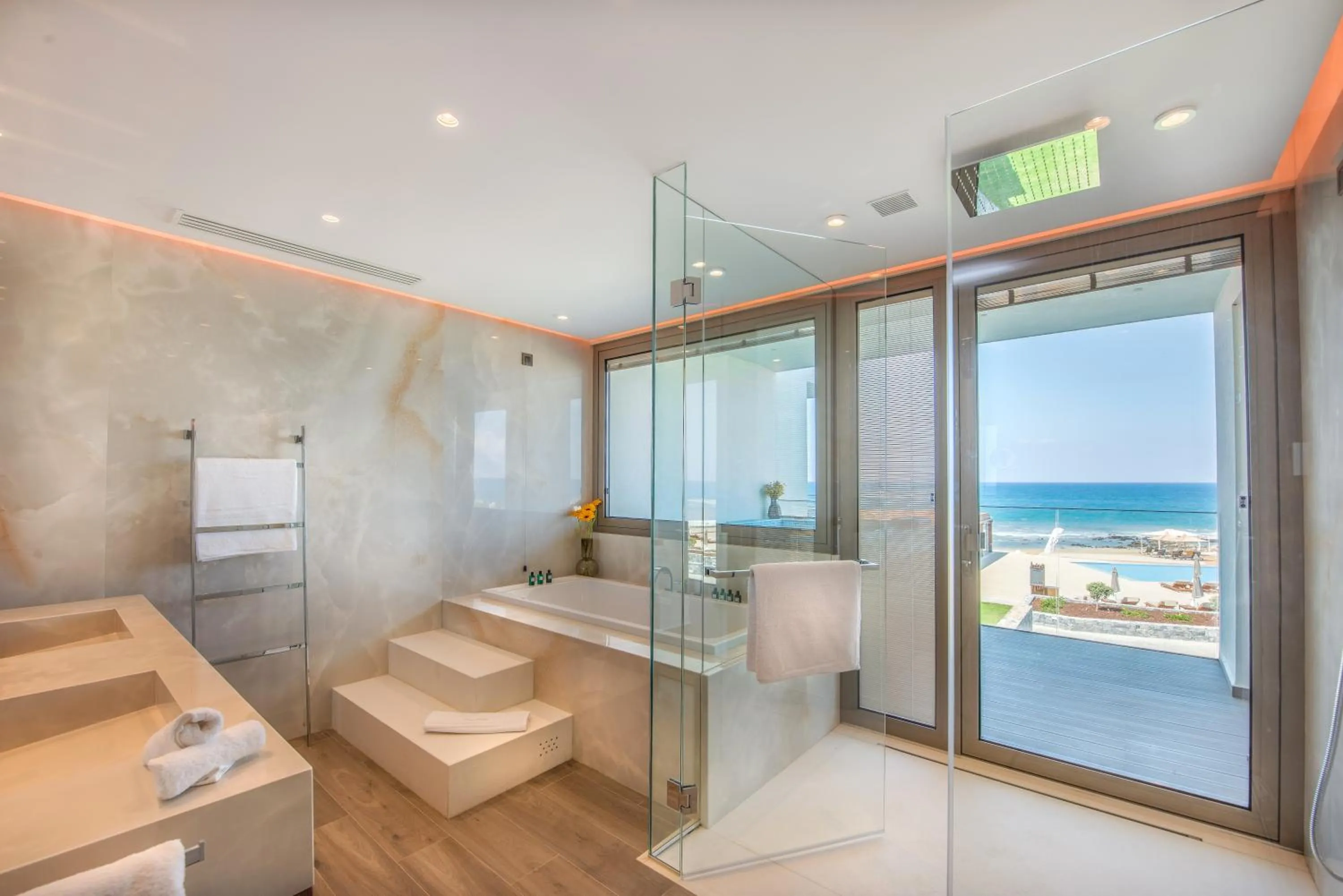 Shower in Nana Princess Suites Villas & Spa