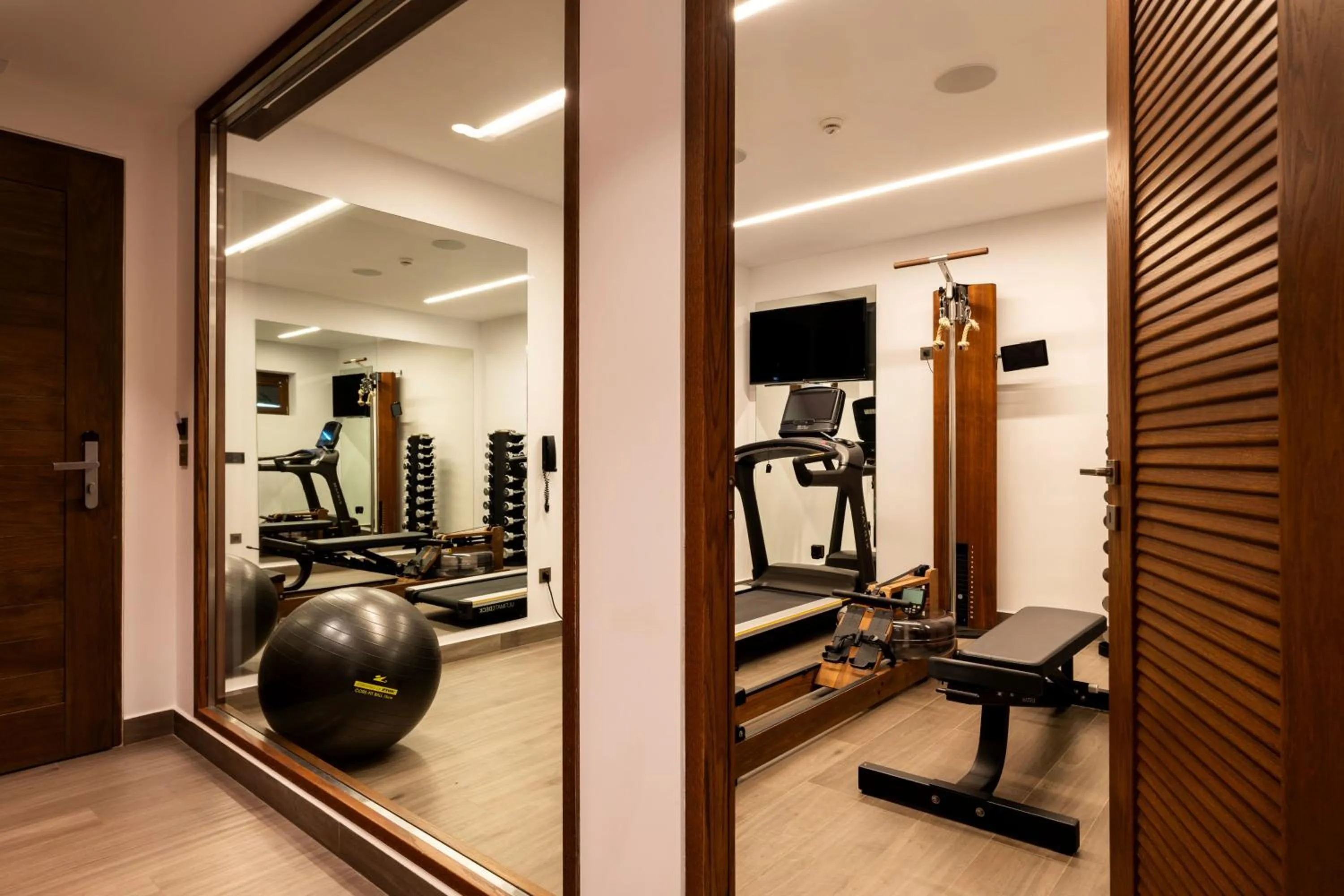Fitness centre/facilities in Nana Princess Suites Villas & Spa