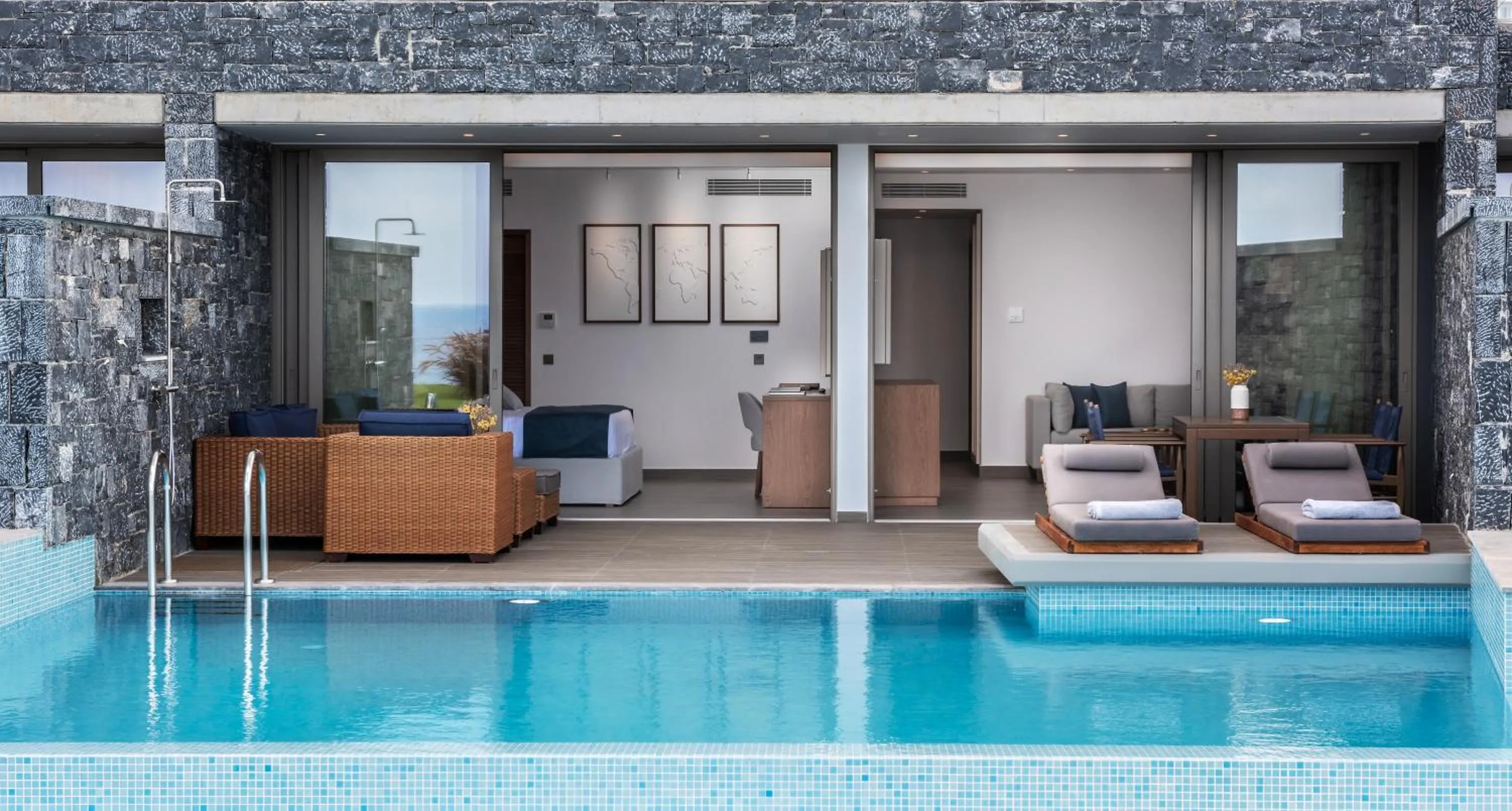 Pool view in Nana Princess Suites Villas & Spa