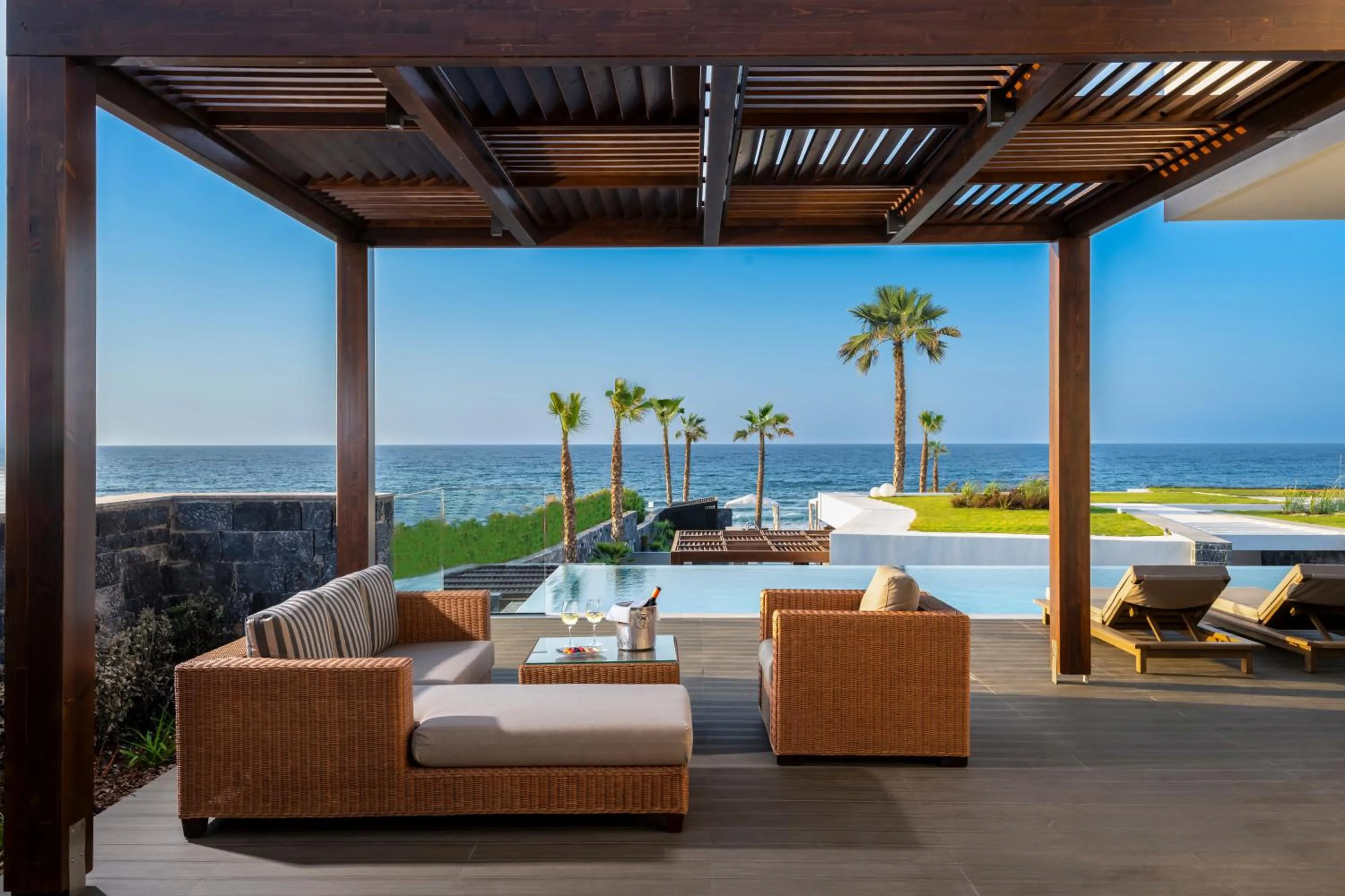 Balcony/Terrace in Nana Princess Suites Villas & Spa