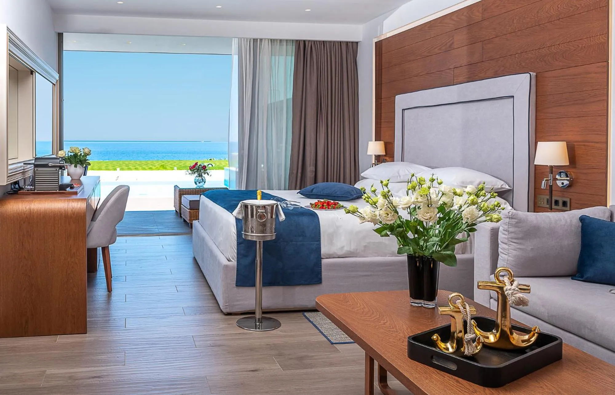 Sea view in Nana Princess Suites Villas & Spa