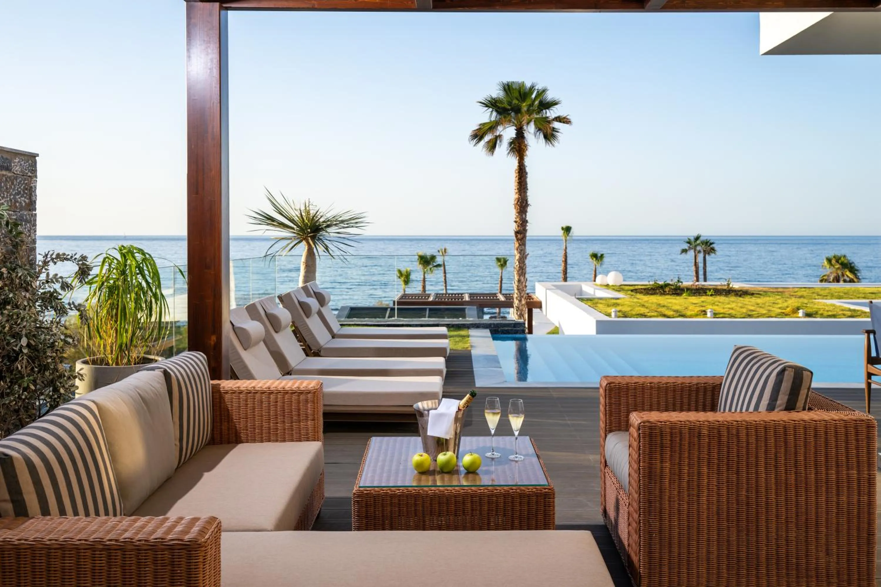 Balcony/Terrace in Nana Princess Suites Villas & Spa