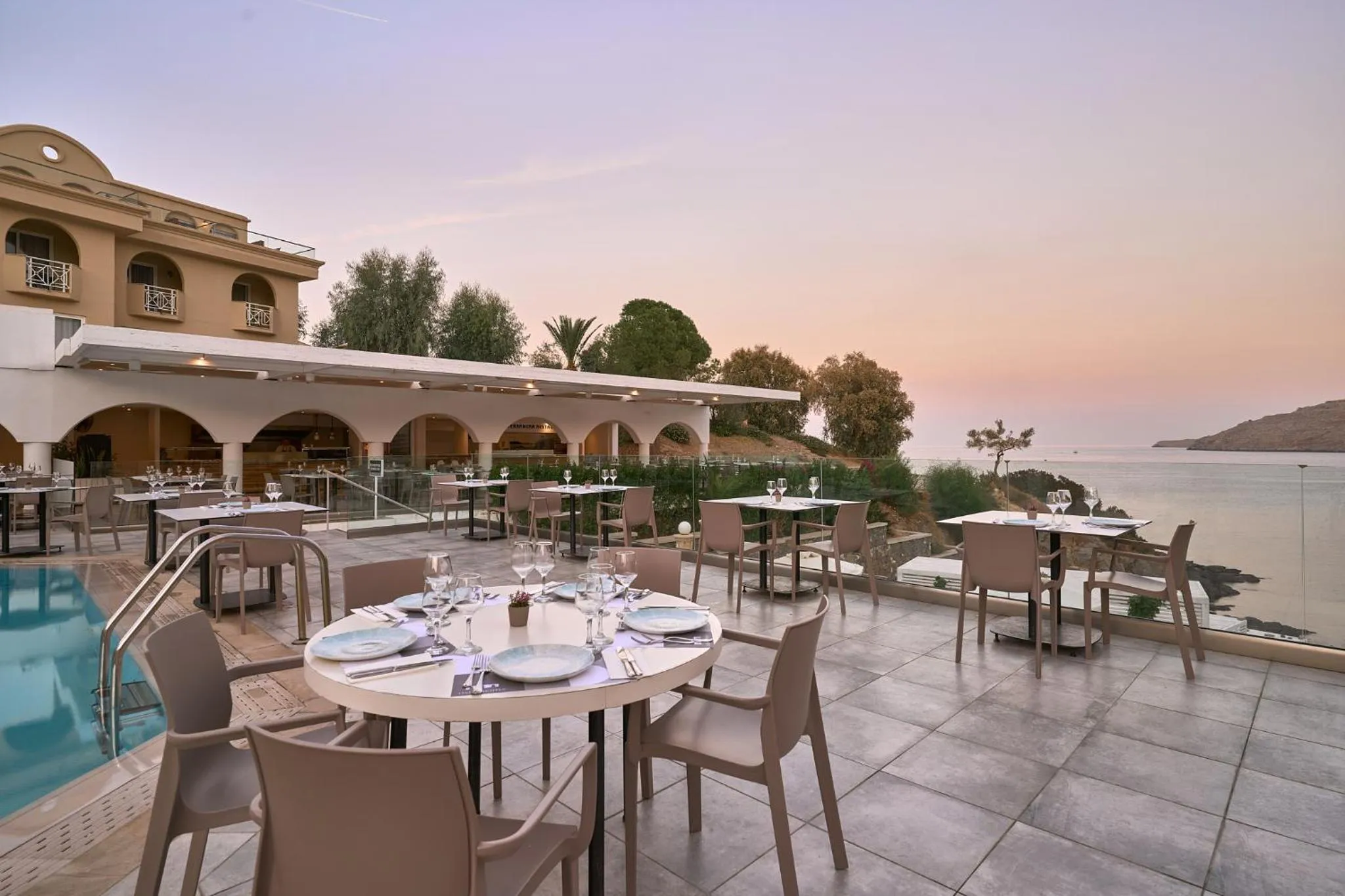 Restaurant/places to eat in Lindos Royal Resort