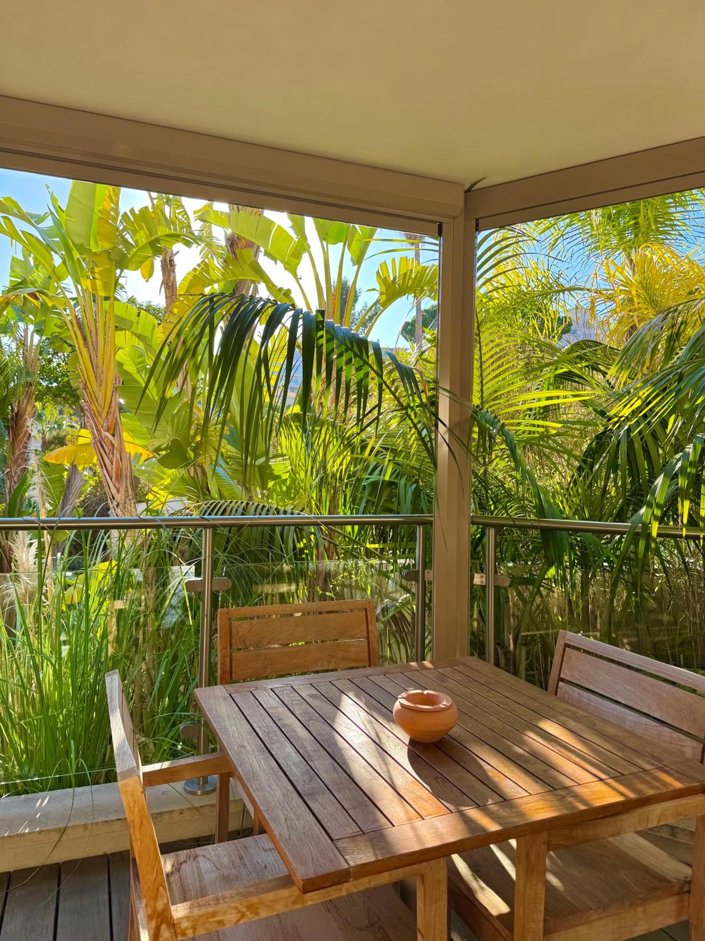 Patio in Cannes Villa St Barth