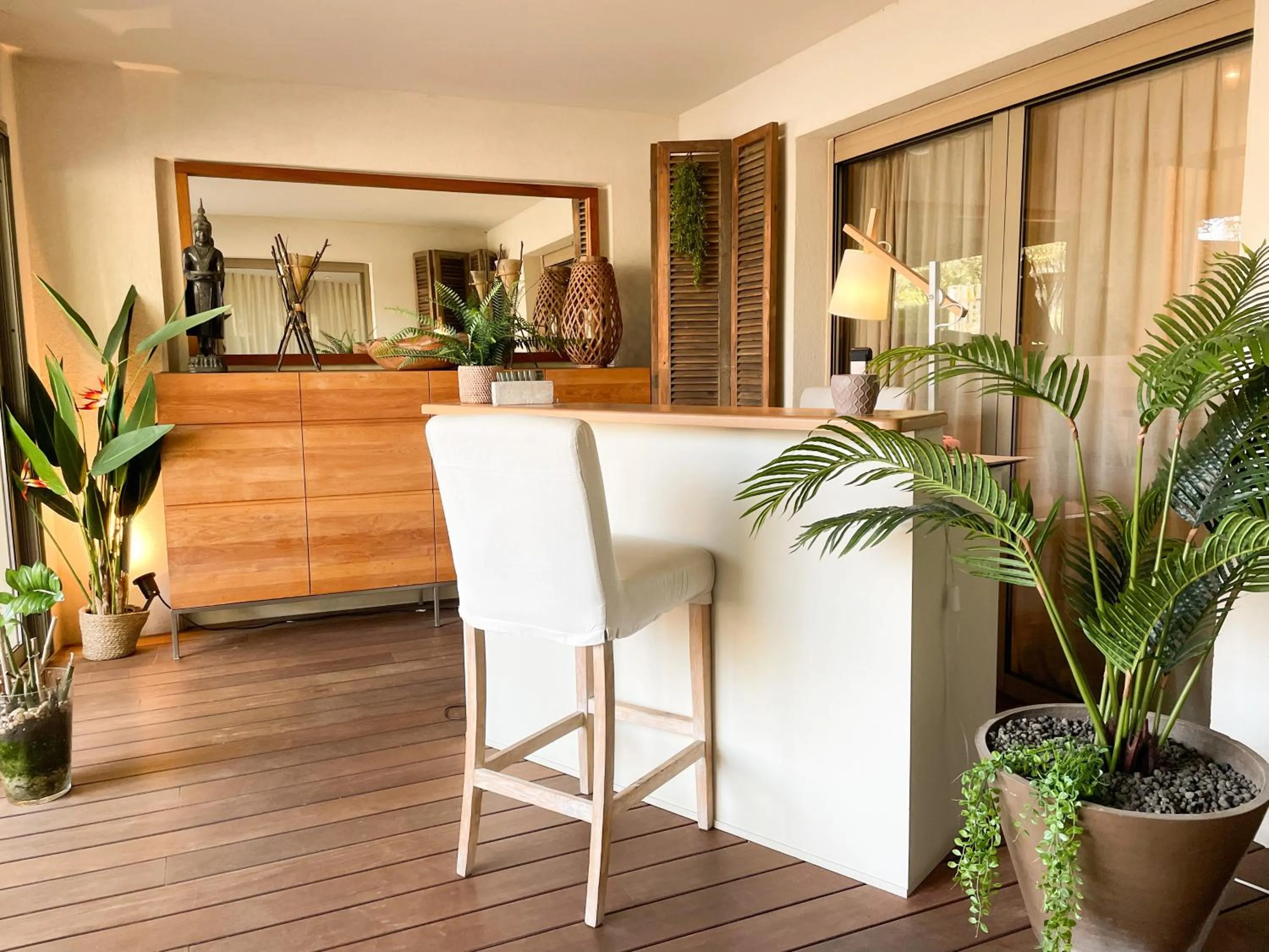 Seating area in Cannes Villa St Barth