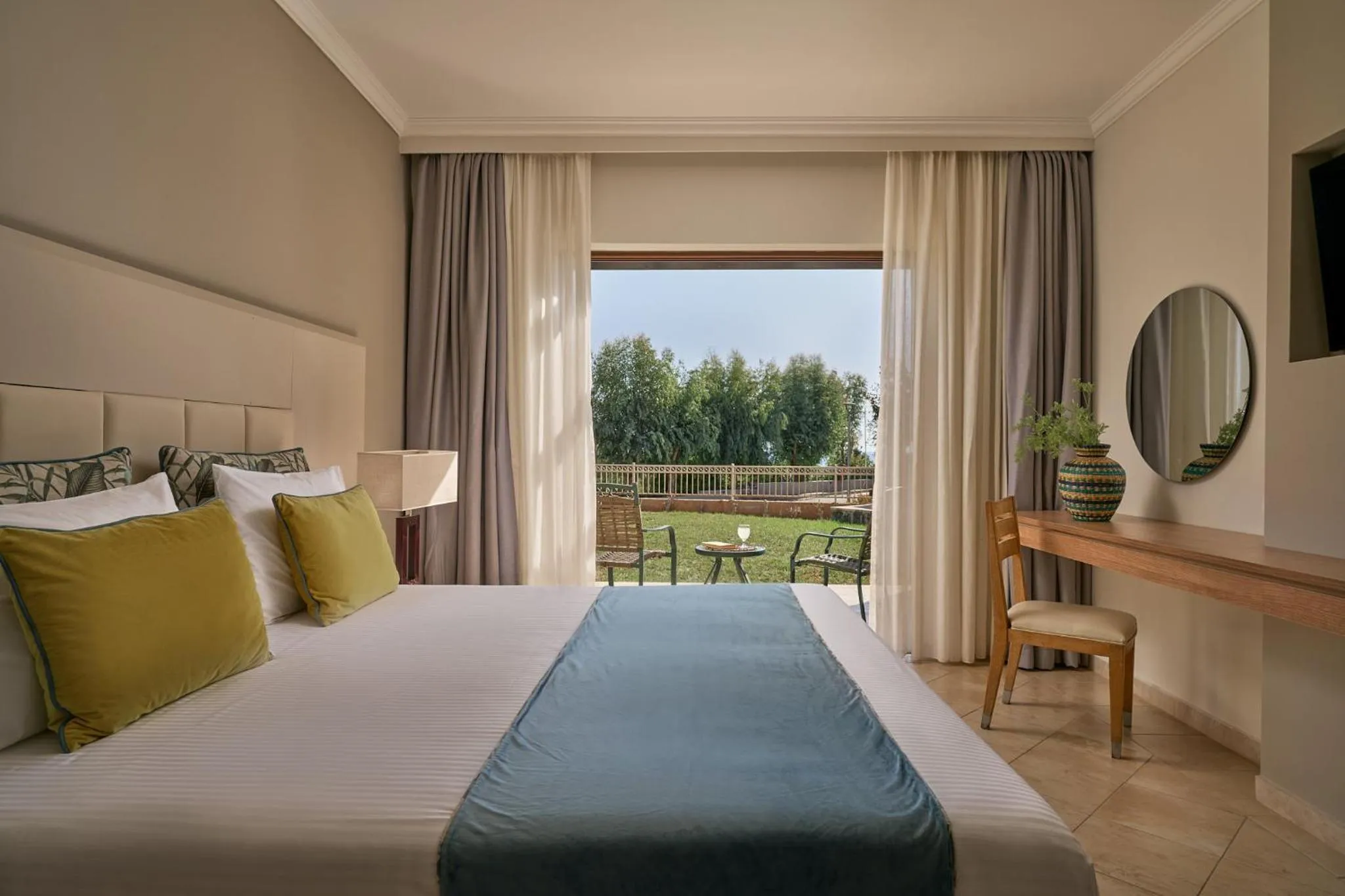 View (from property/room), Bed in Lindos Imperial Resort & Spa