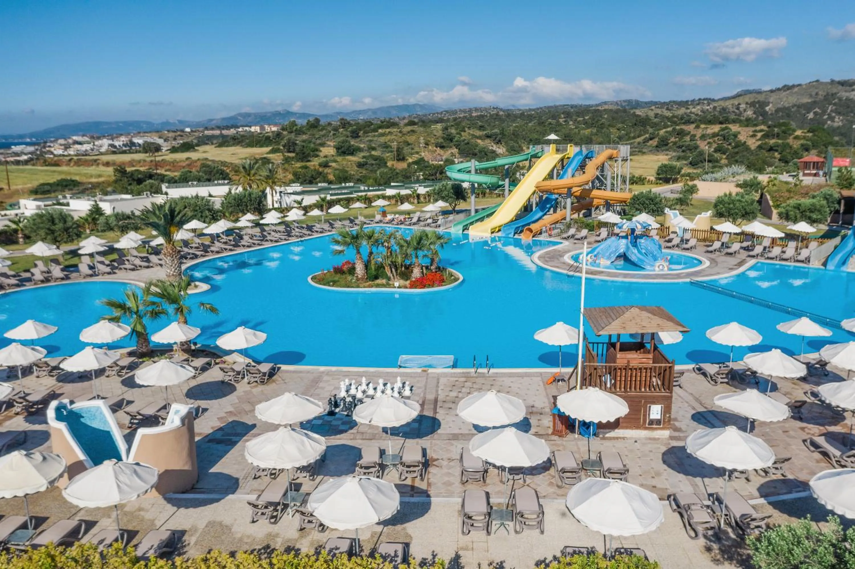 Aqua park in Lindos Imperial Resort & Spa
