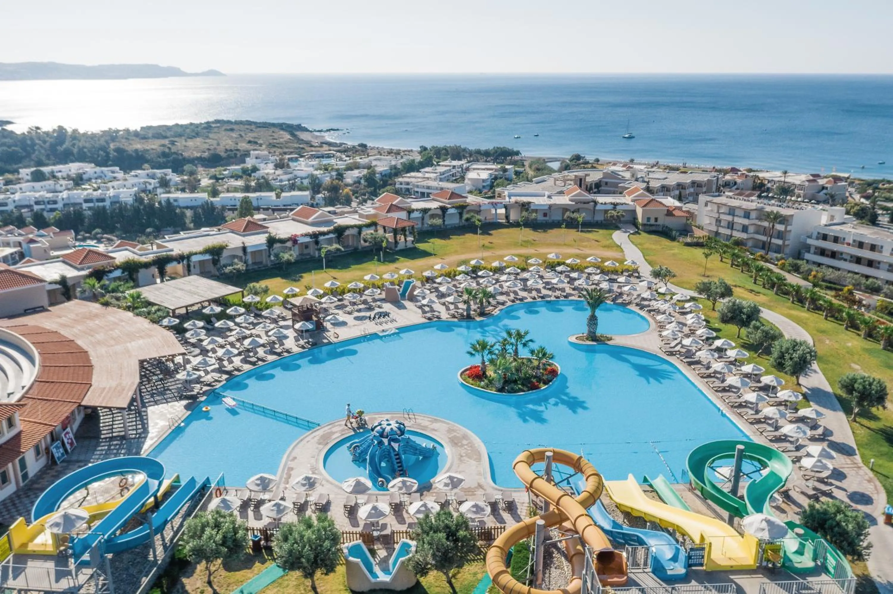 Aqua park in Lindos Imperial Resort & Spa