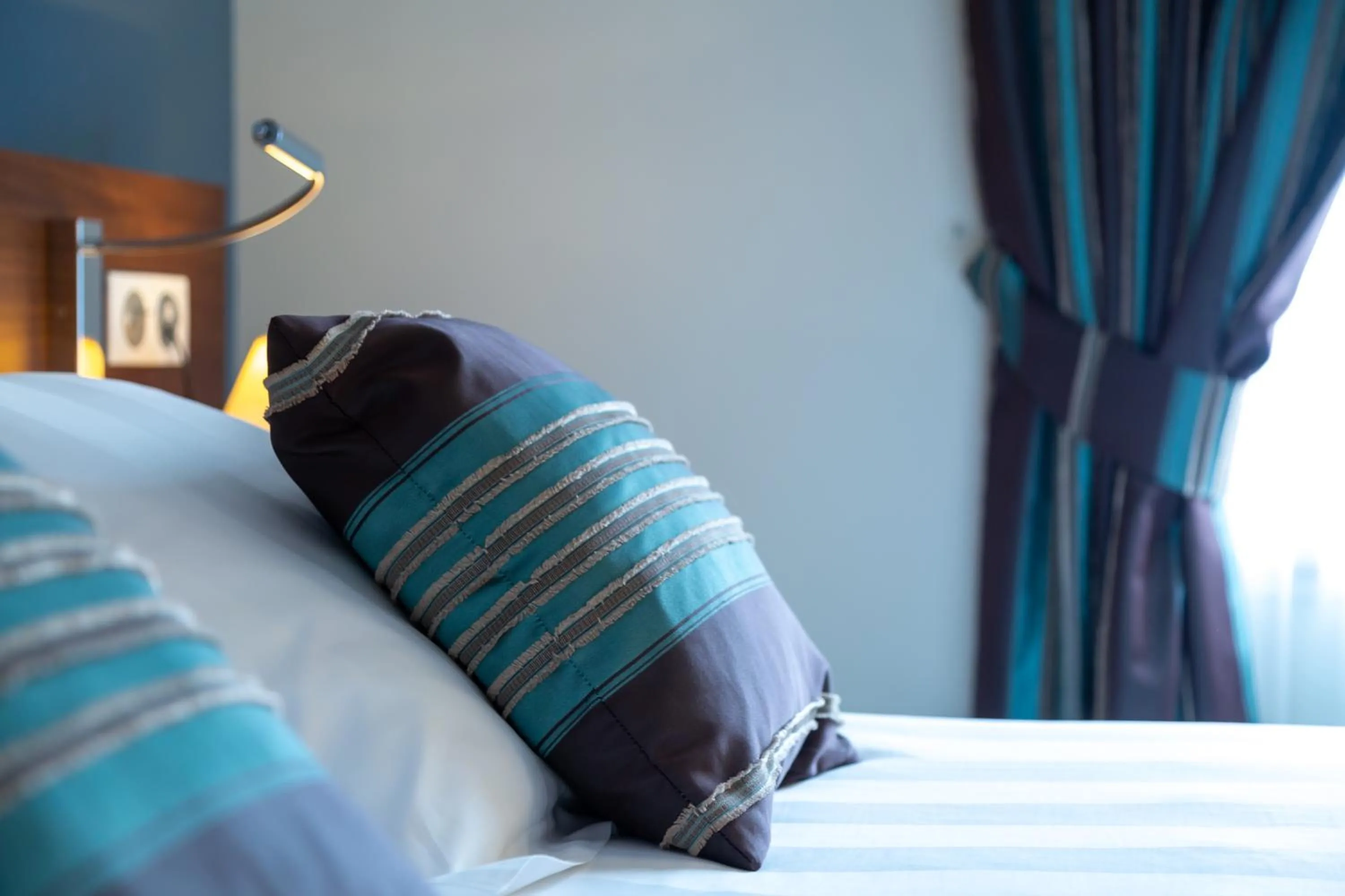 Bed in Hôtel Restaurant Famille Bourgeois "La Cote des Monts Damnés"