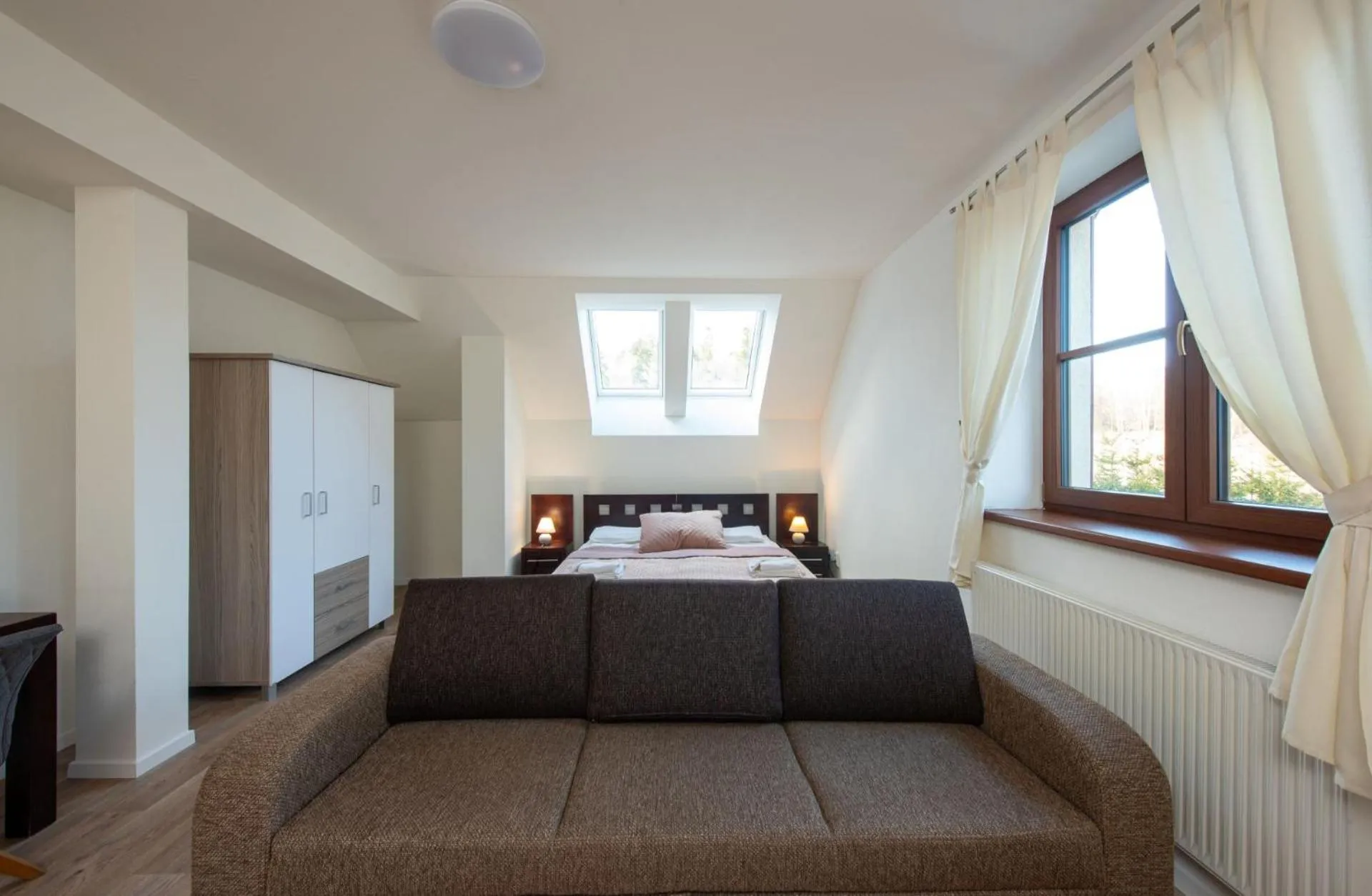 Bed in Hotel Tulipan