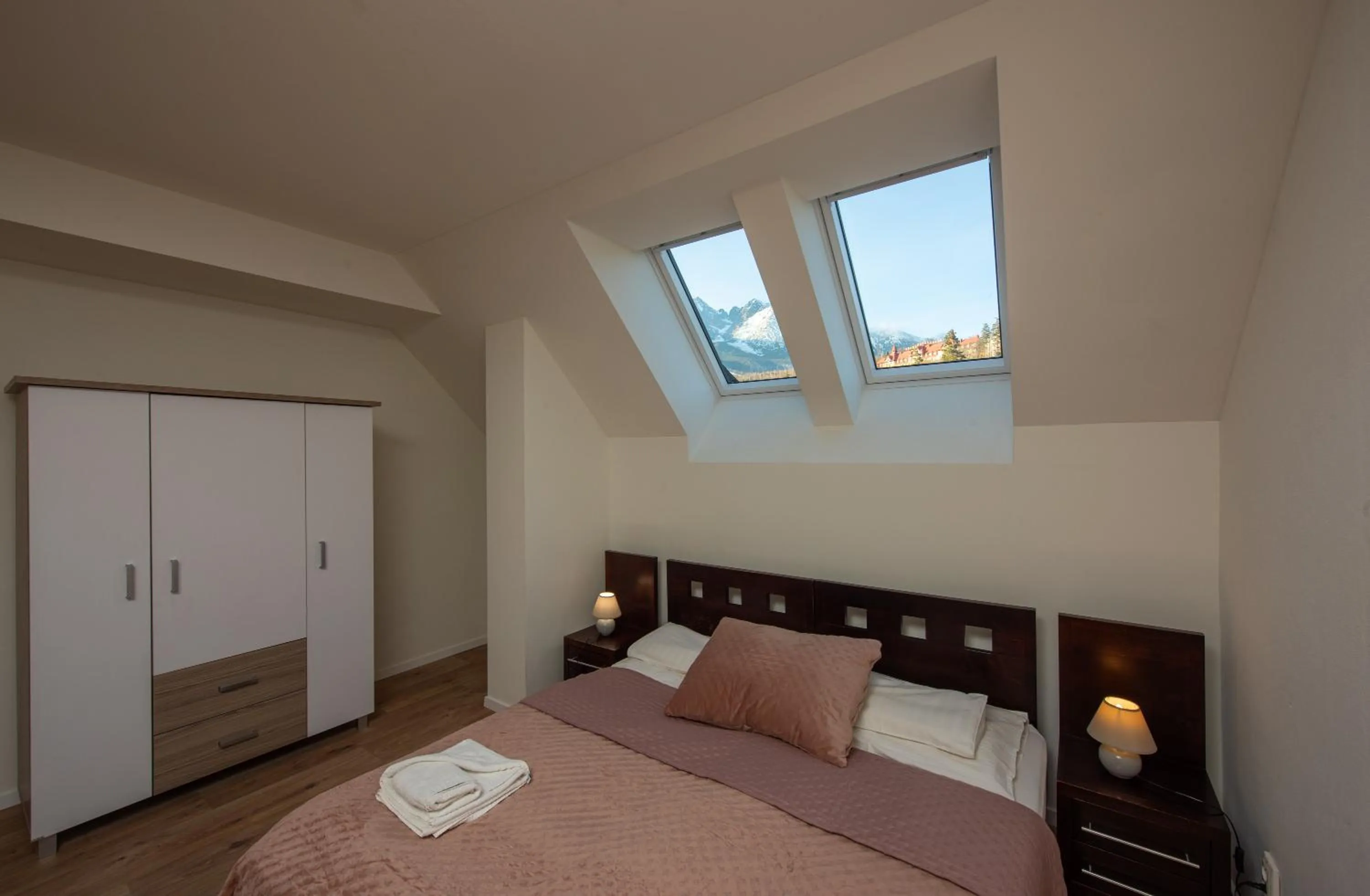 Bed in Hotel Tulipan