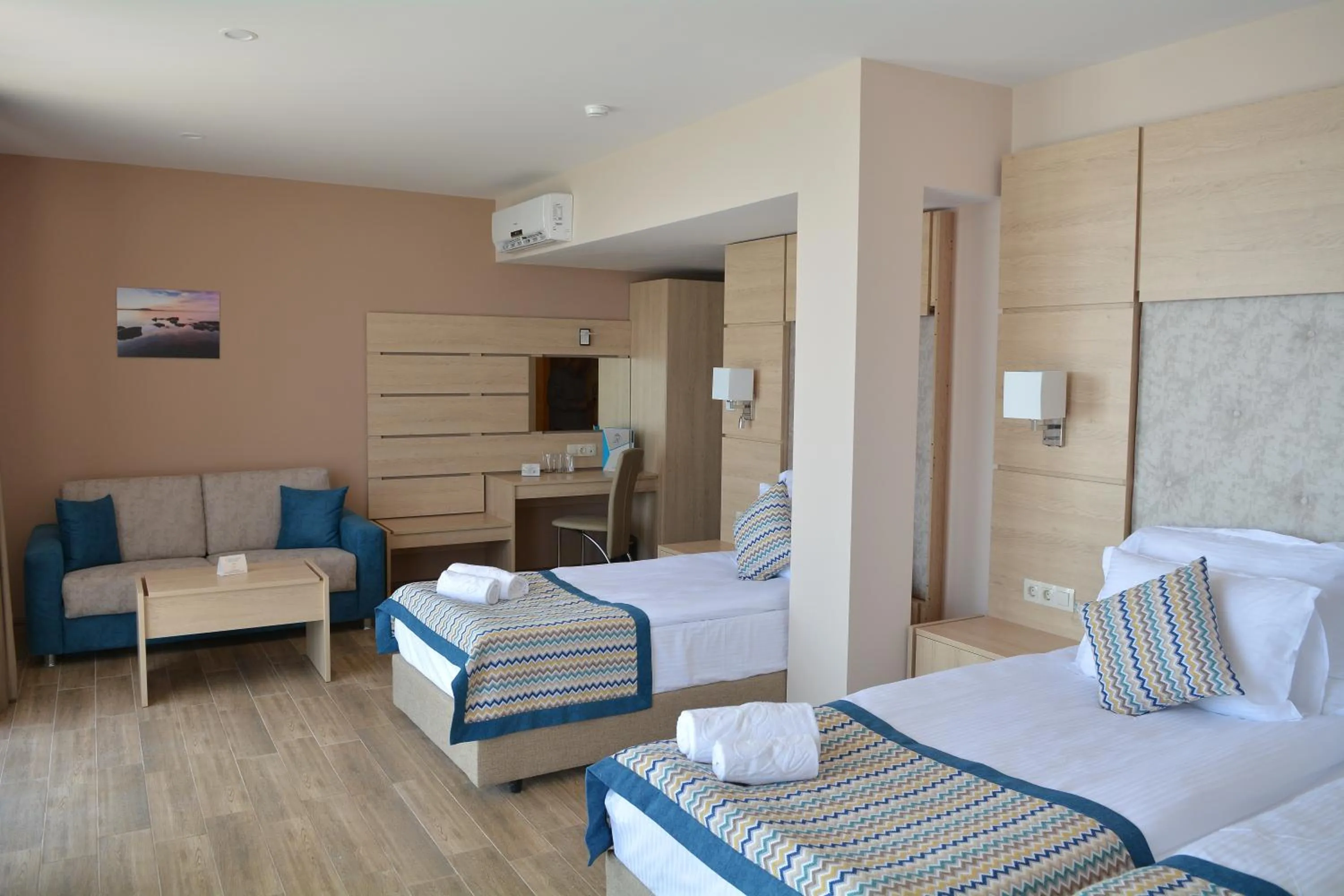 Bed in Royal Grand Hotel and Spa - All Inclusive and Free beach accsess