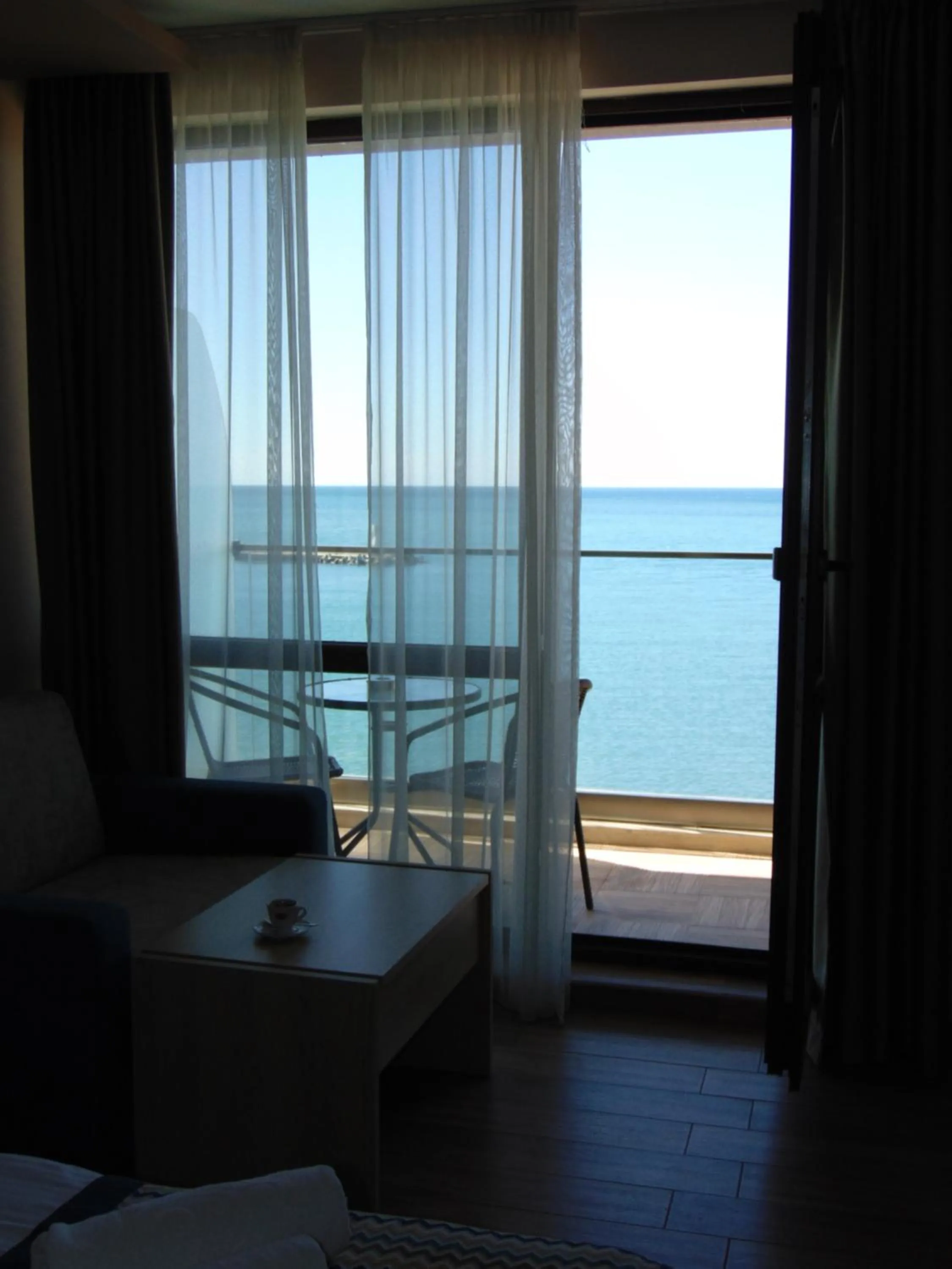 Balcony/Terrace, Bed in Royal Grand Hotel and Spa - All Inclusive and Free beach accsess