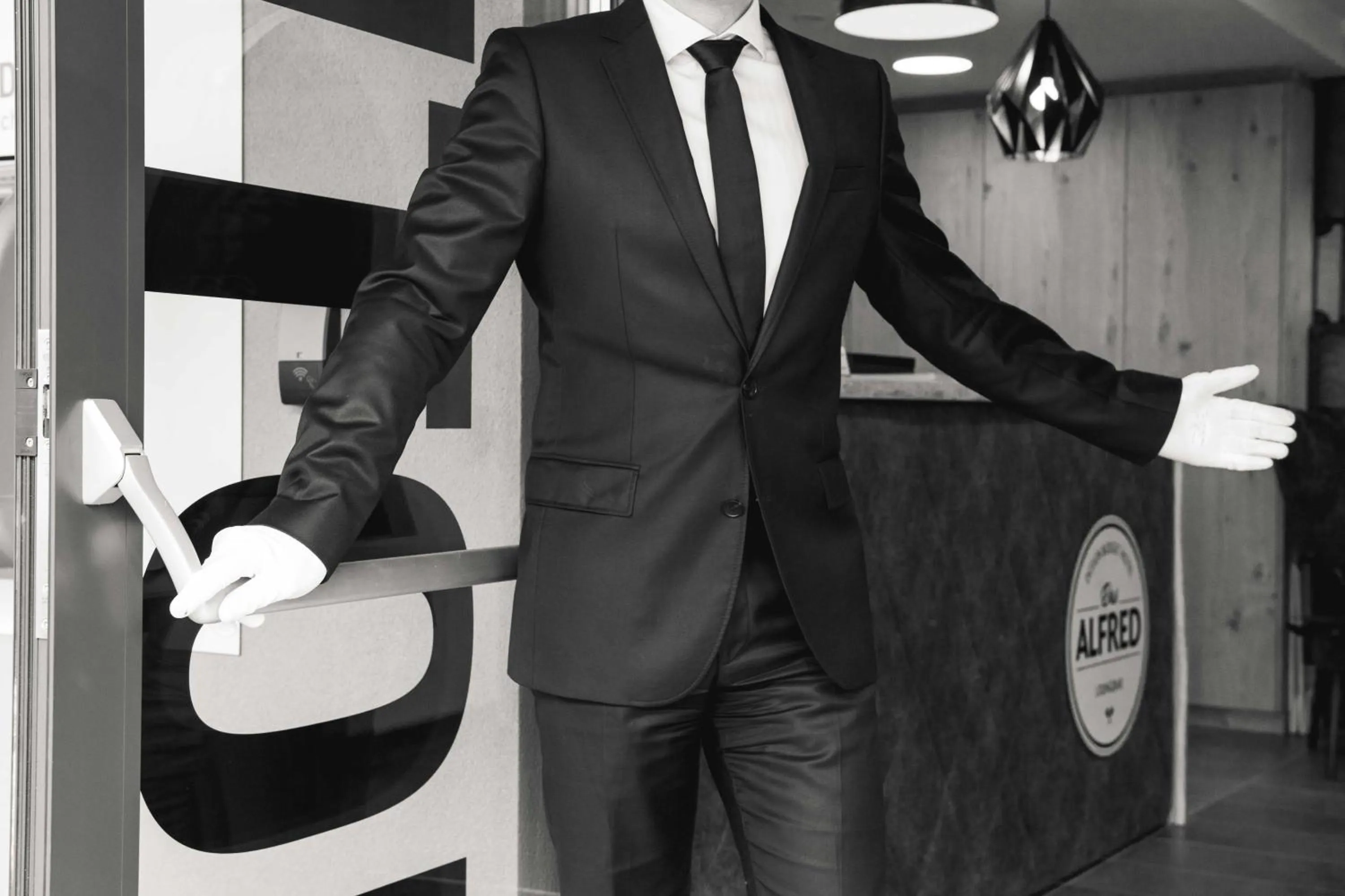 Lobby or reception in Das Alfred