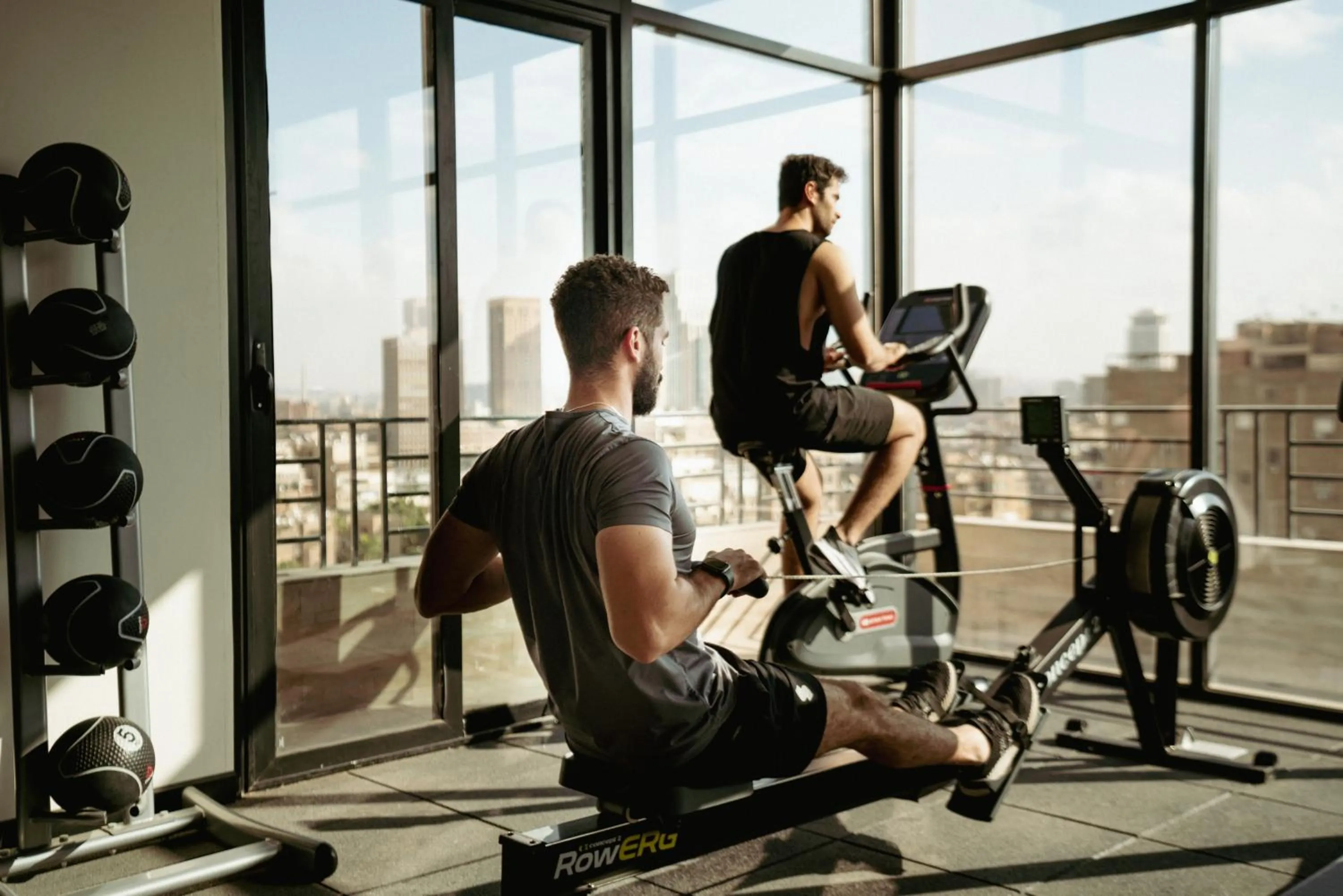 Fitness centre/facilities in New President Hotel Cairo