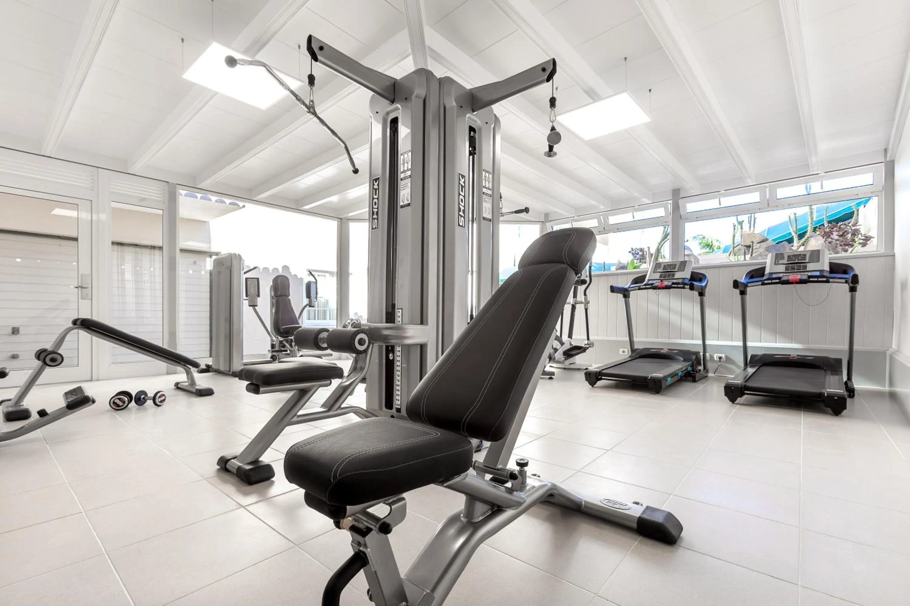 Fitness centre/facilities in Apartamentos Los Dragos del Norte