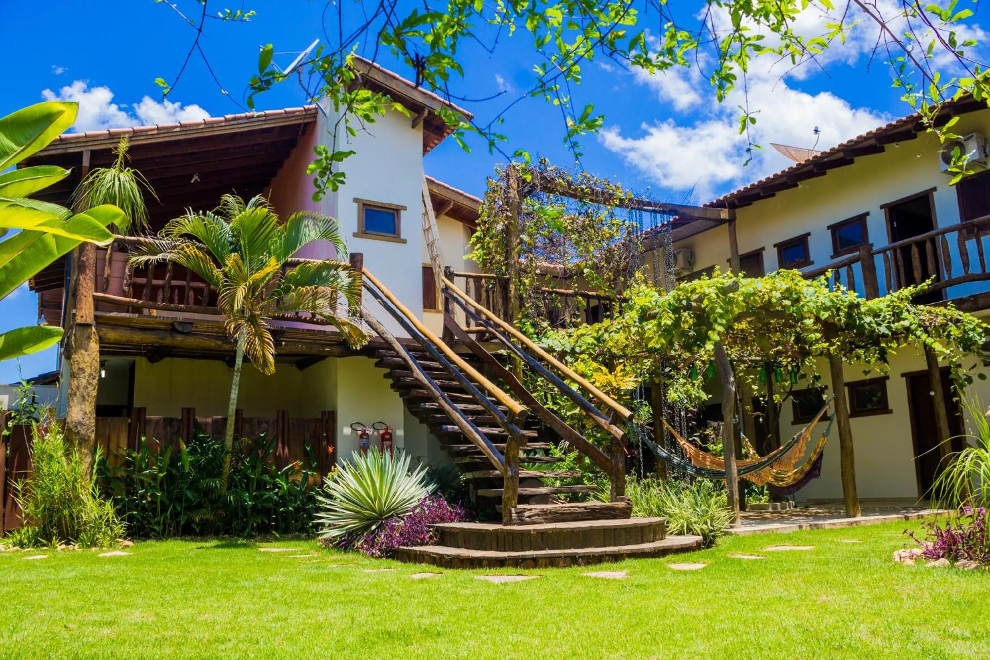 Garden in Pousada Chamamé