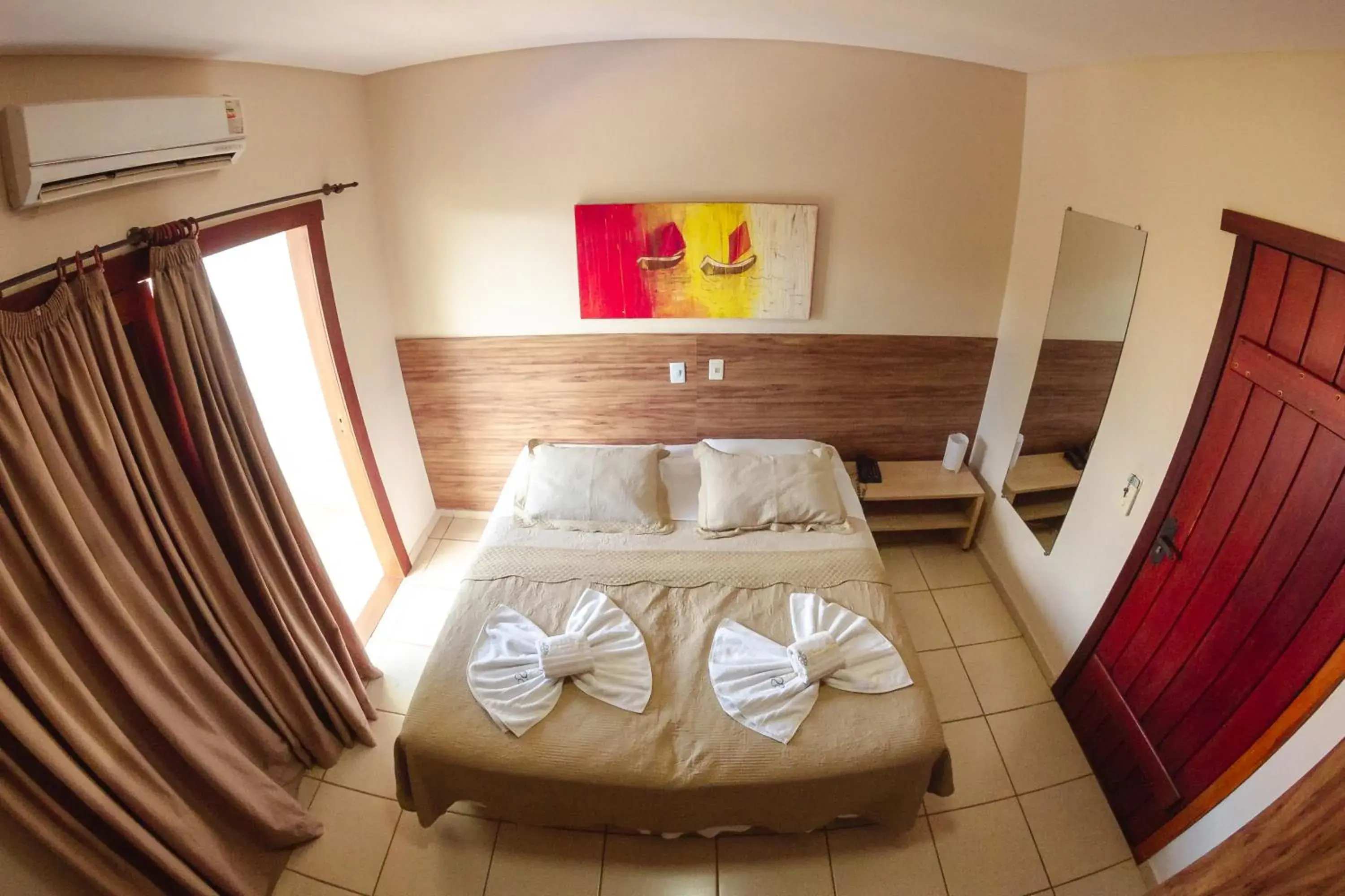 Deluxe Double Room with Balcony in Pousada Chamamé Deluxe Double Room with Balcony in Pousada Chamamé