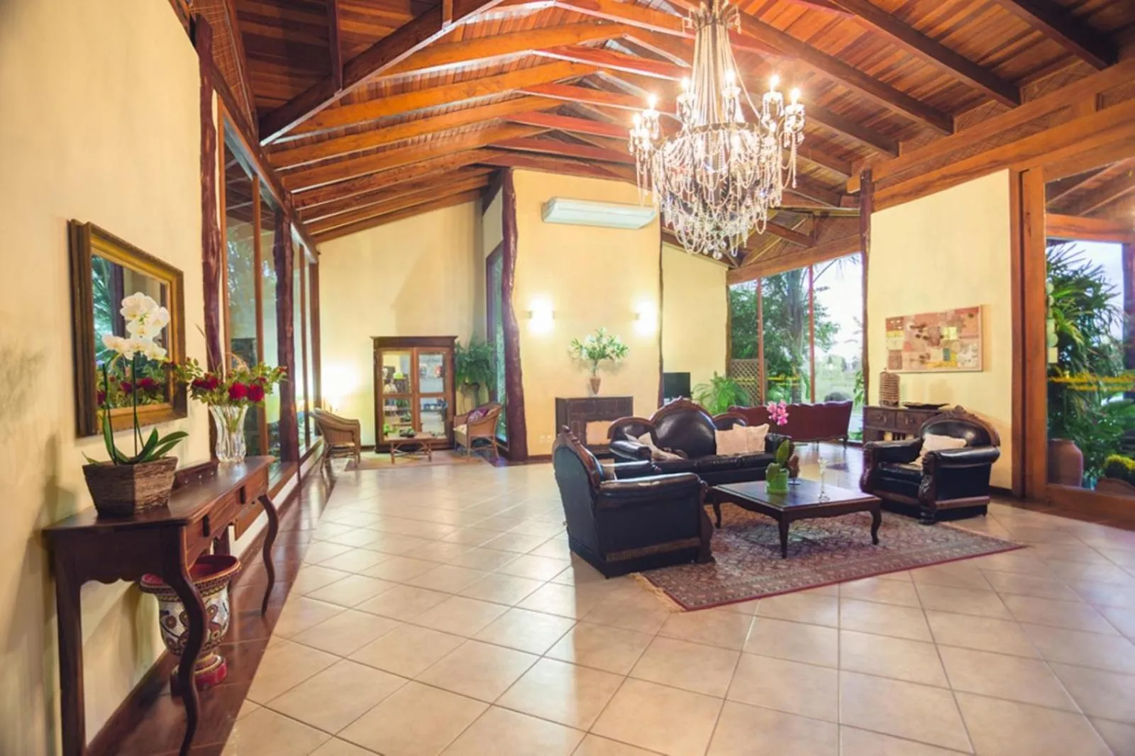 Lobby or reception in Pousada Chamamé