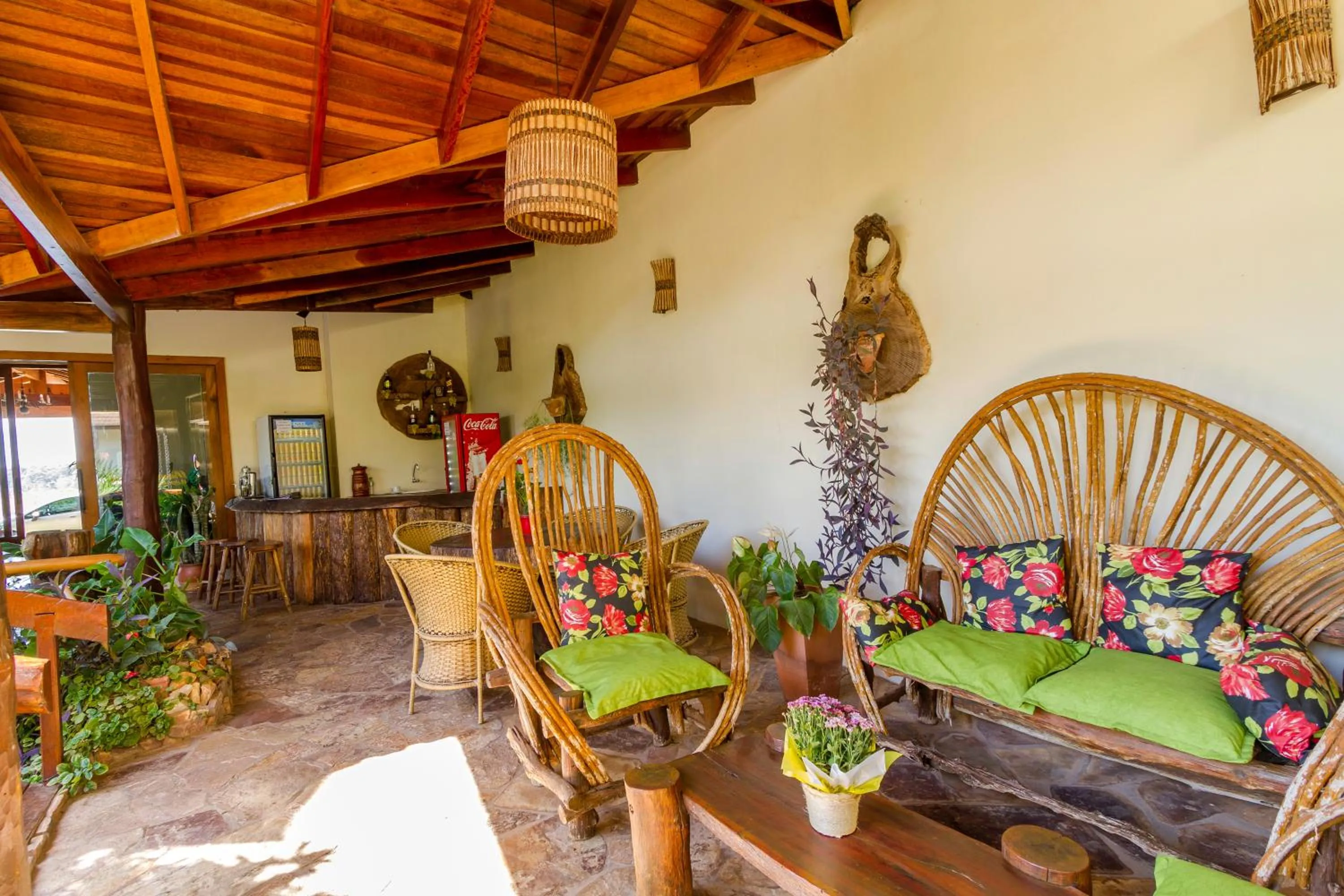 Lounge or bar in Pousada Chamamé