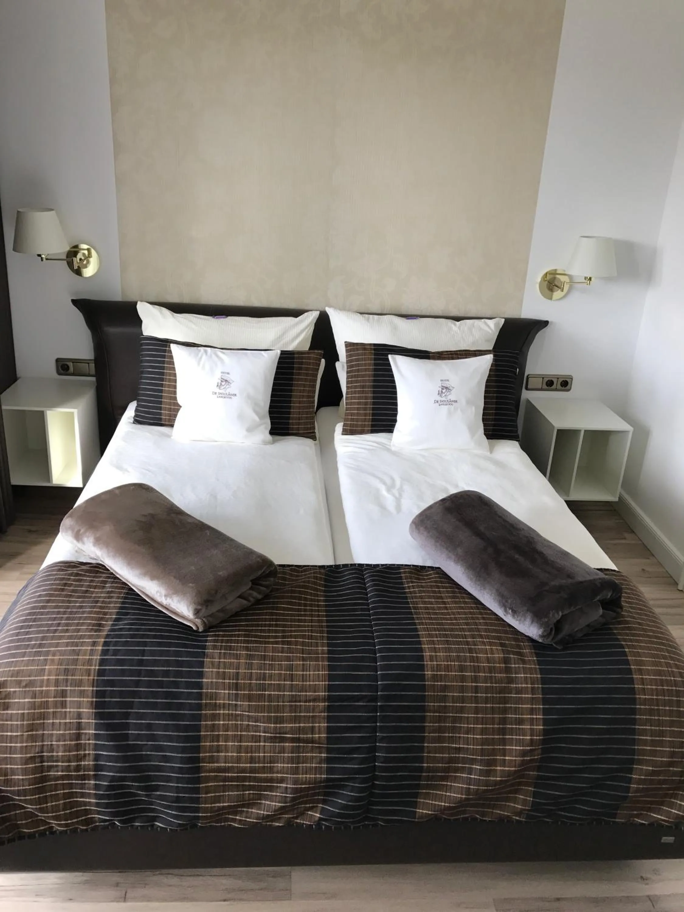 Bed in Hotel De Insulåner